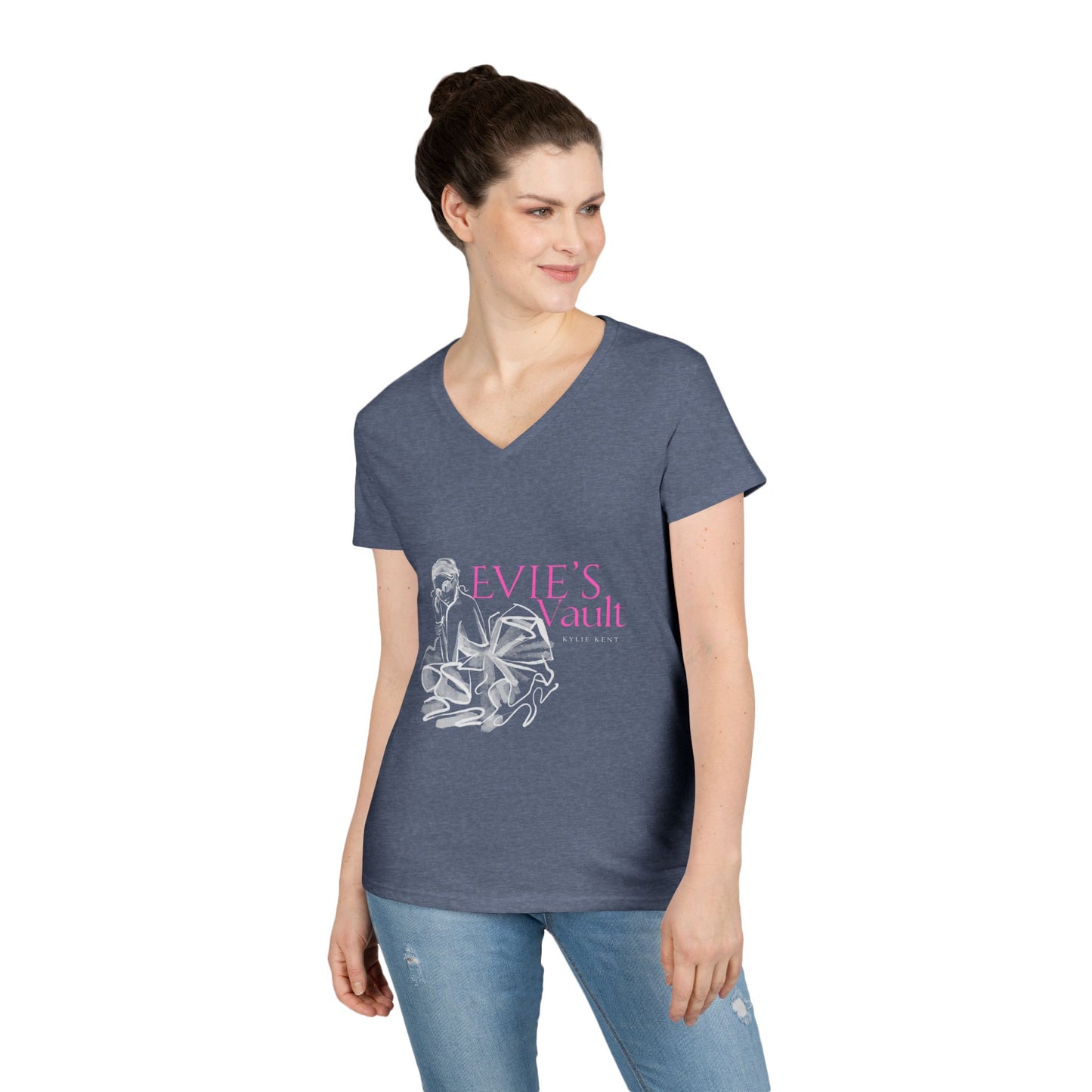 Evies Vault Ladies' V-Neck T-Shirt