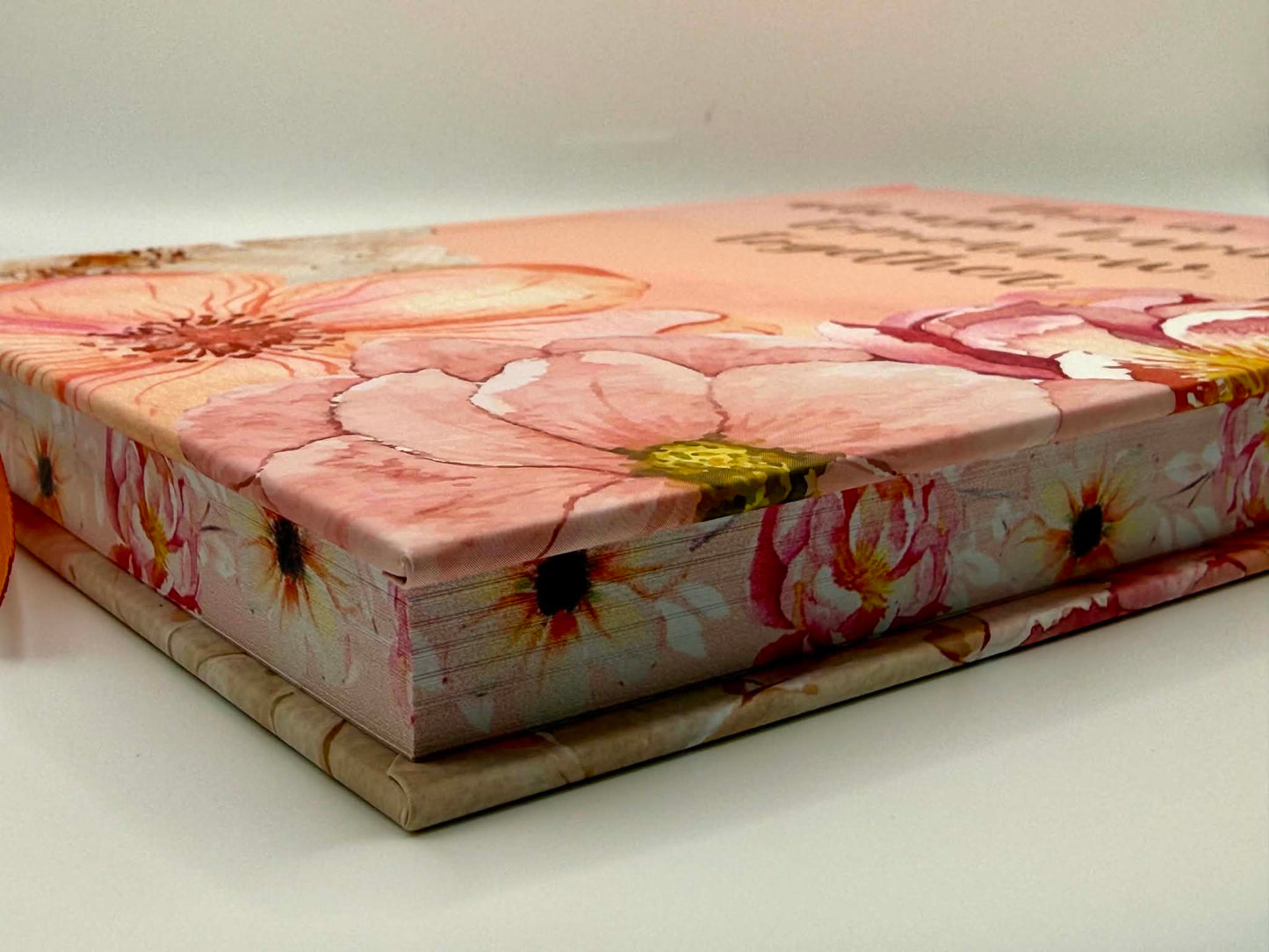 Foil-Stamped Hardcover Notebook | Soft-Touch Cover with Printed Edges - Merged With Him