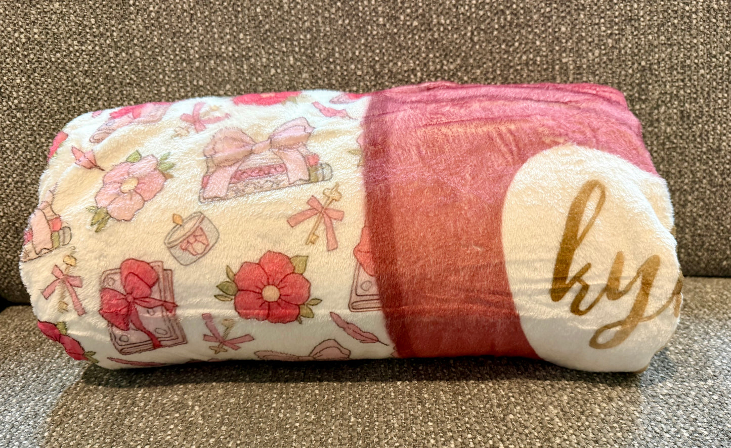 KylieVerse Super Soft Fleece Throw Blanket – 50" x 60"