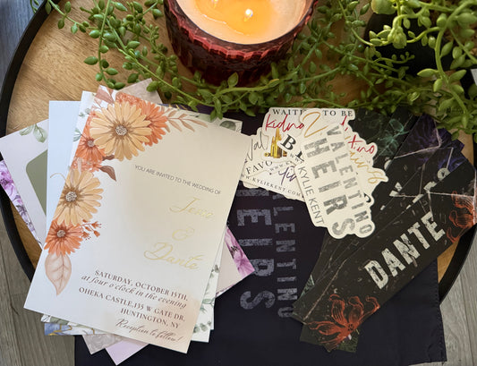 Valentino Heirs Kickstarter Merch Pack