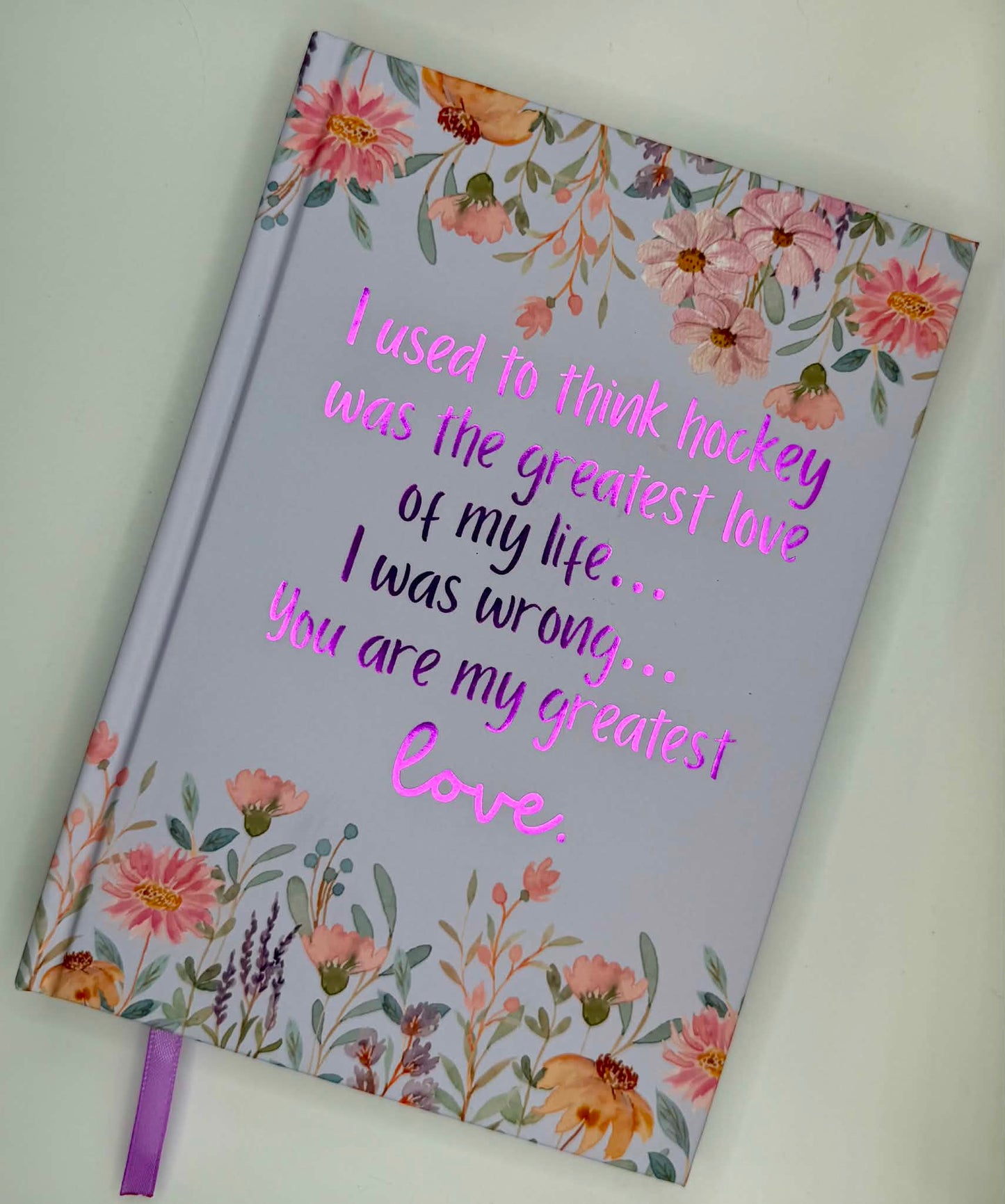 Foil-Stamped Hardcover Notebook | Soft-Touch Cover with Printed Edges - Break Out