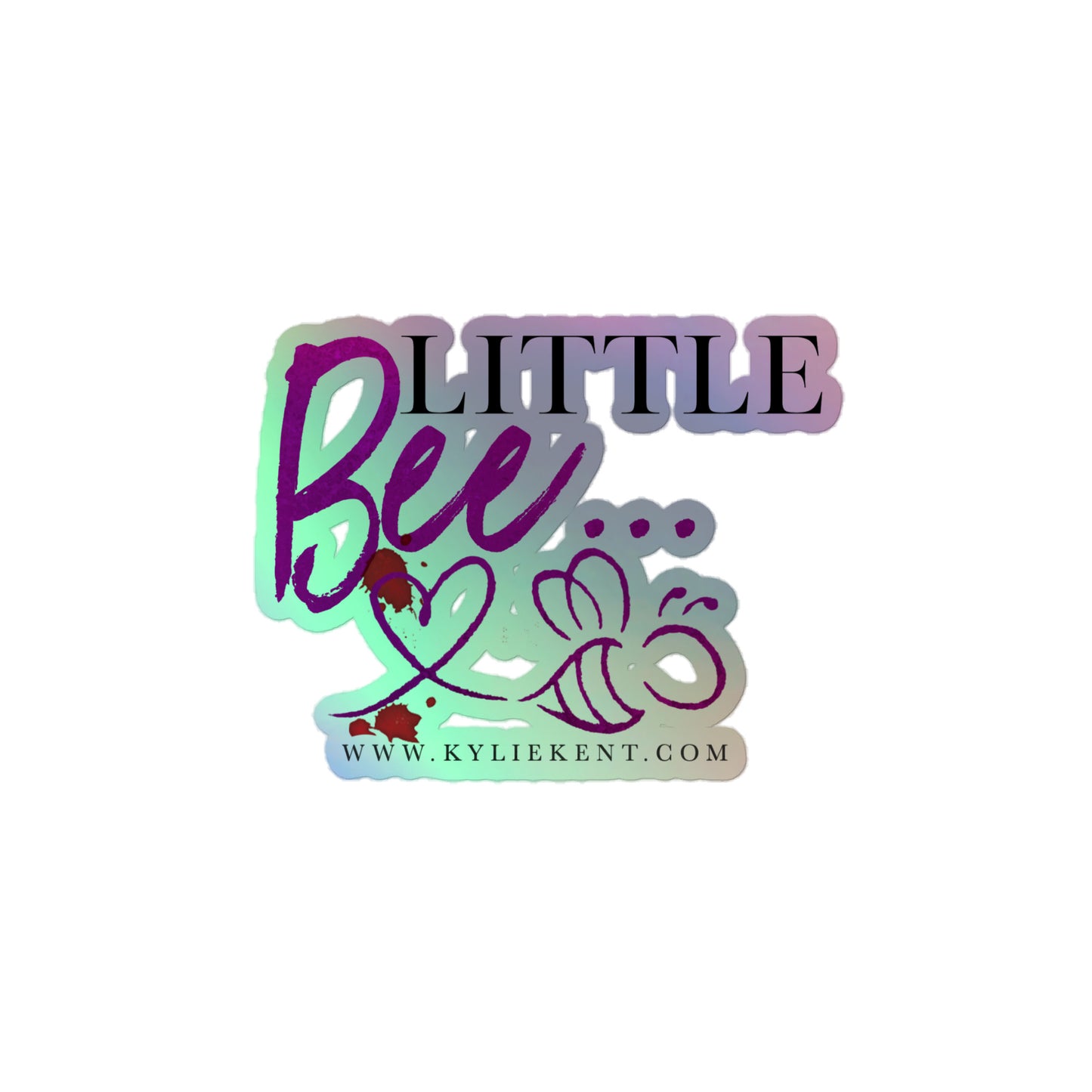 Little Bee Holographic stickers