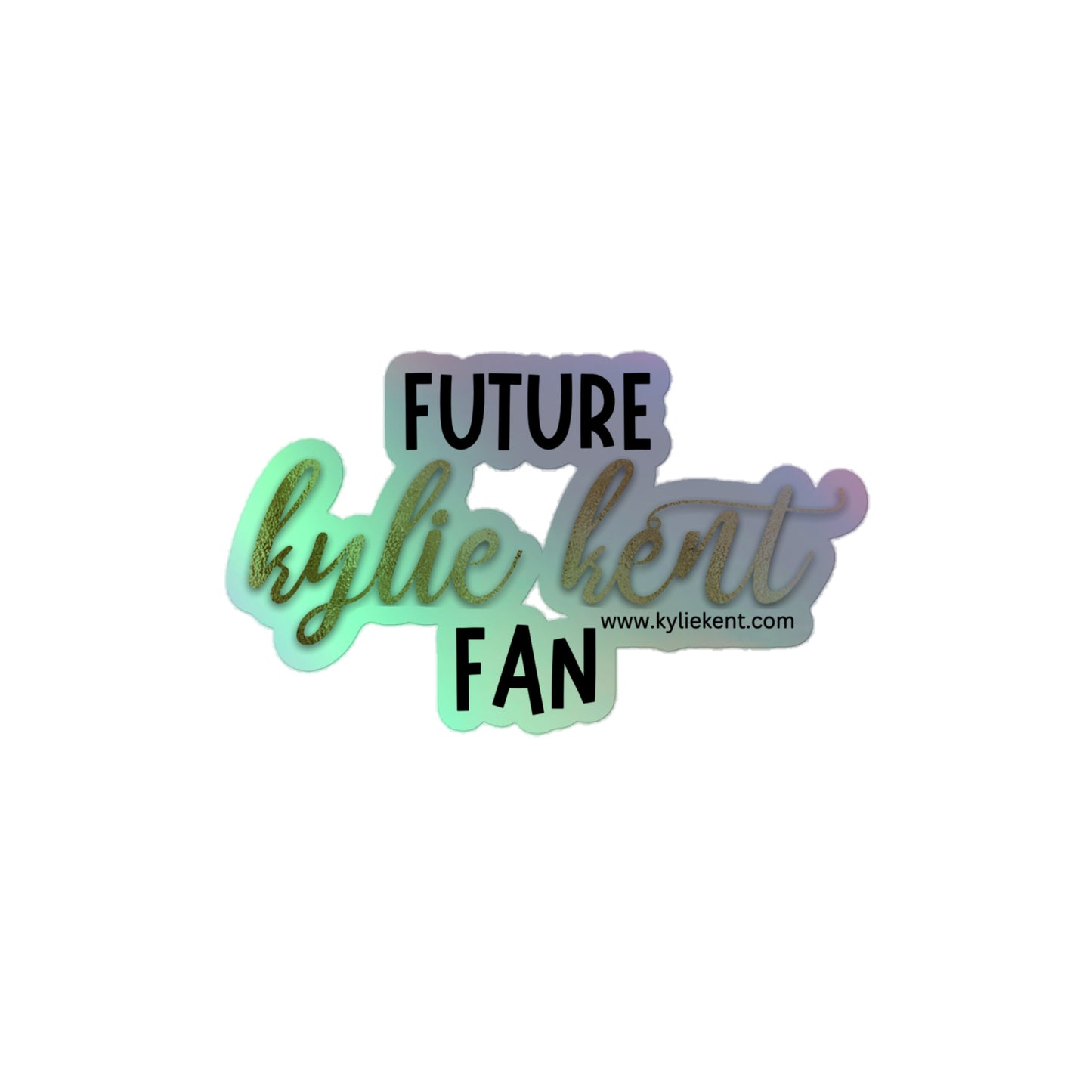 Future Fan Holographic stickers