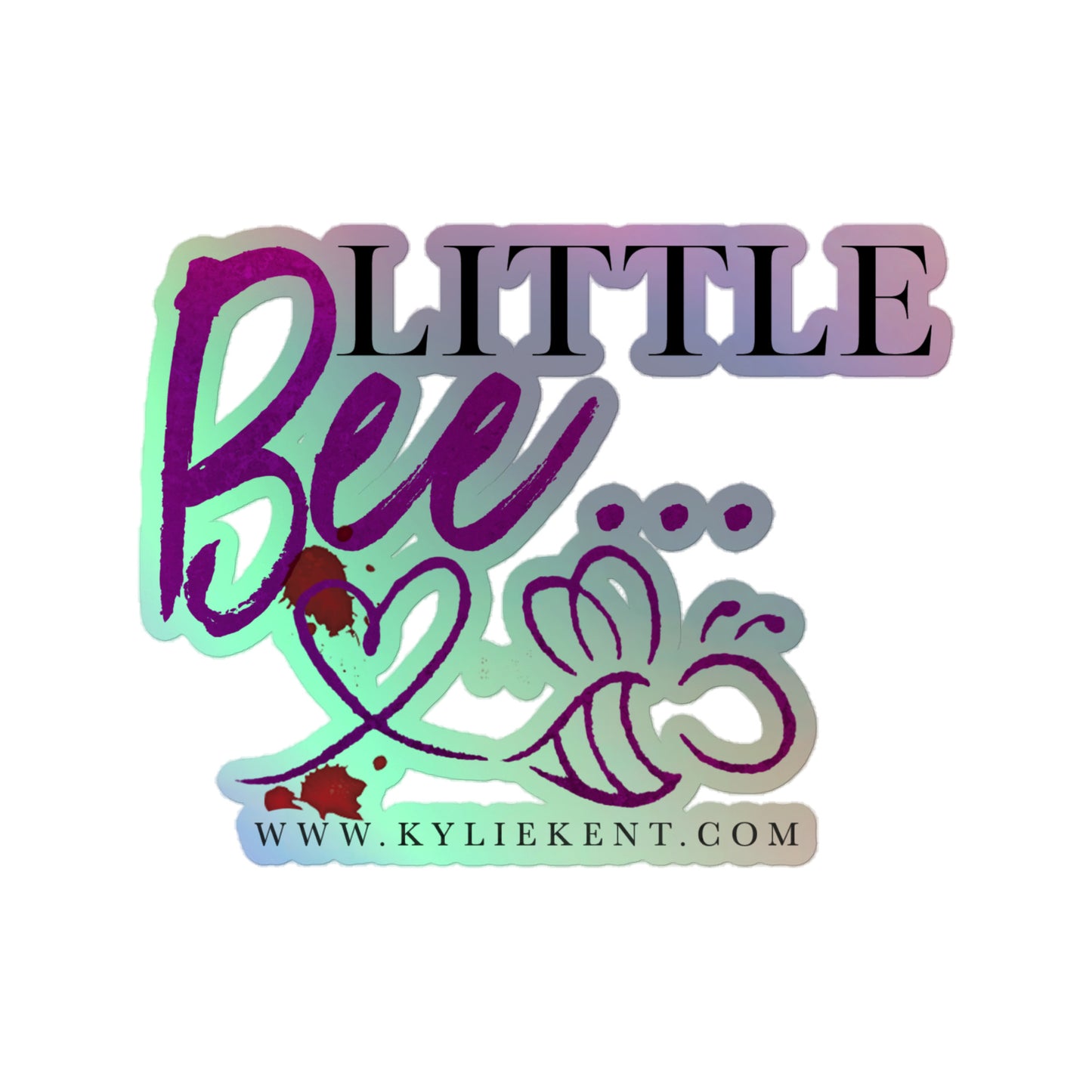 Little Bee Holographic stickers
