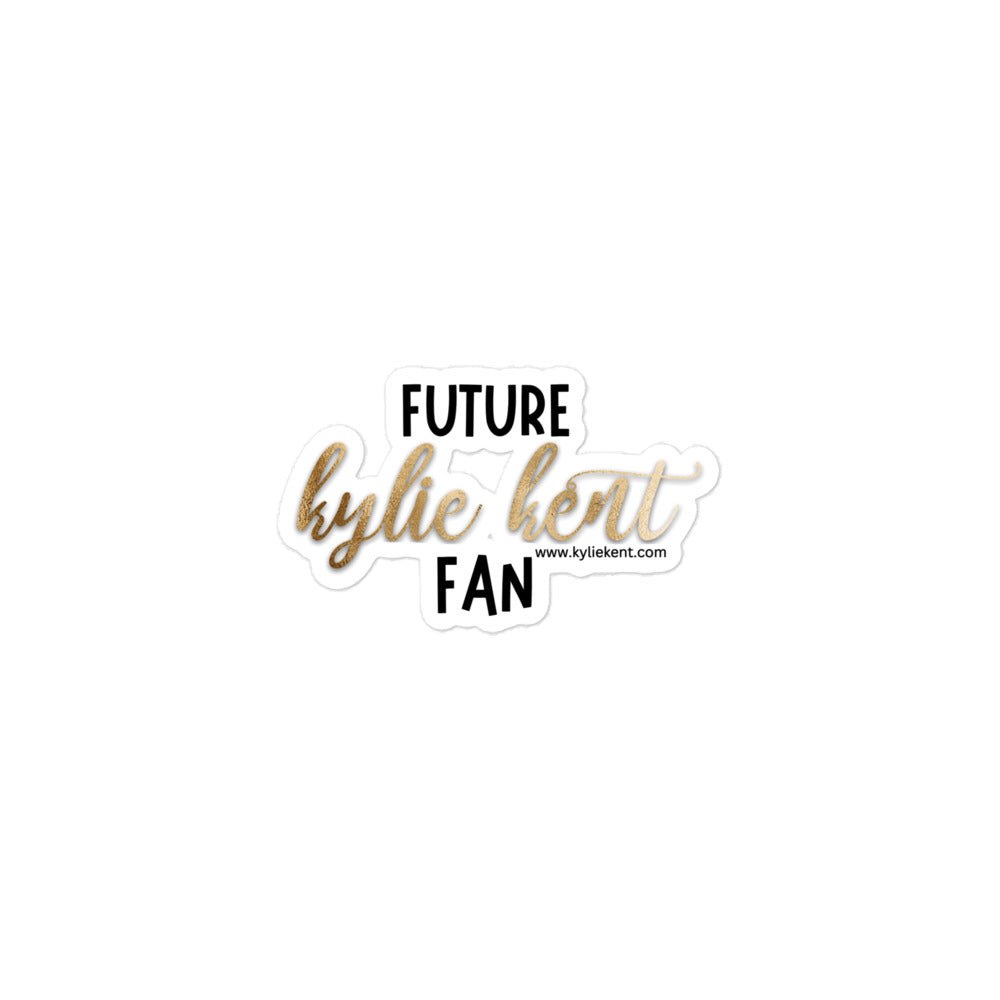 Future Fan Bubble-free stickers
