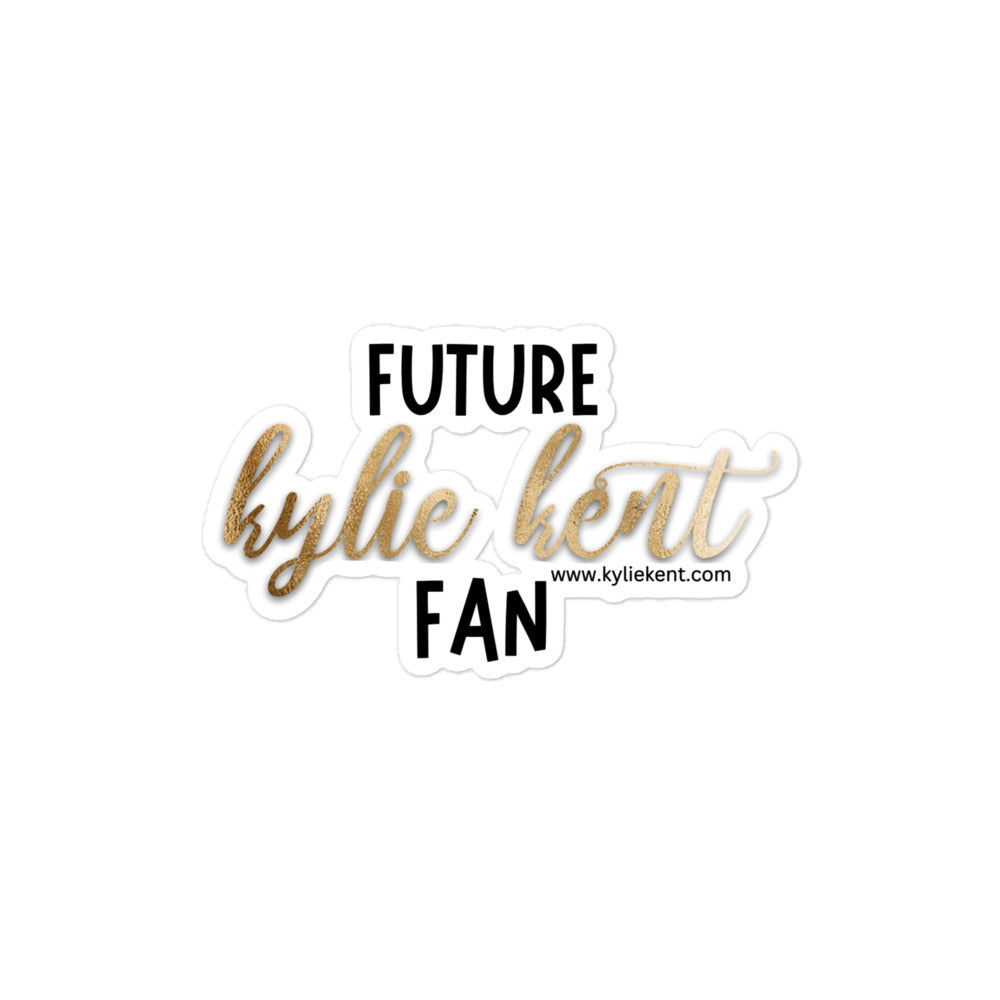 Future Fan Bubble-free stickers