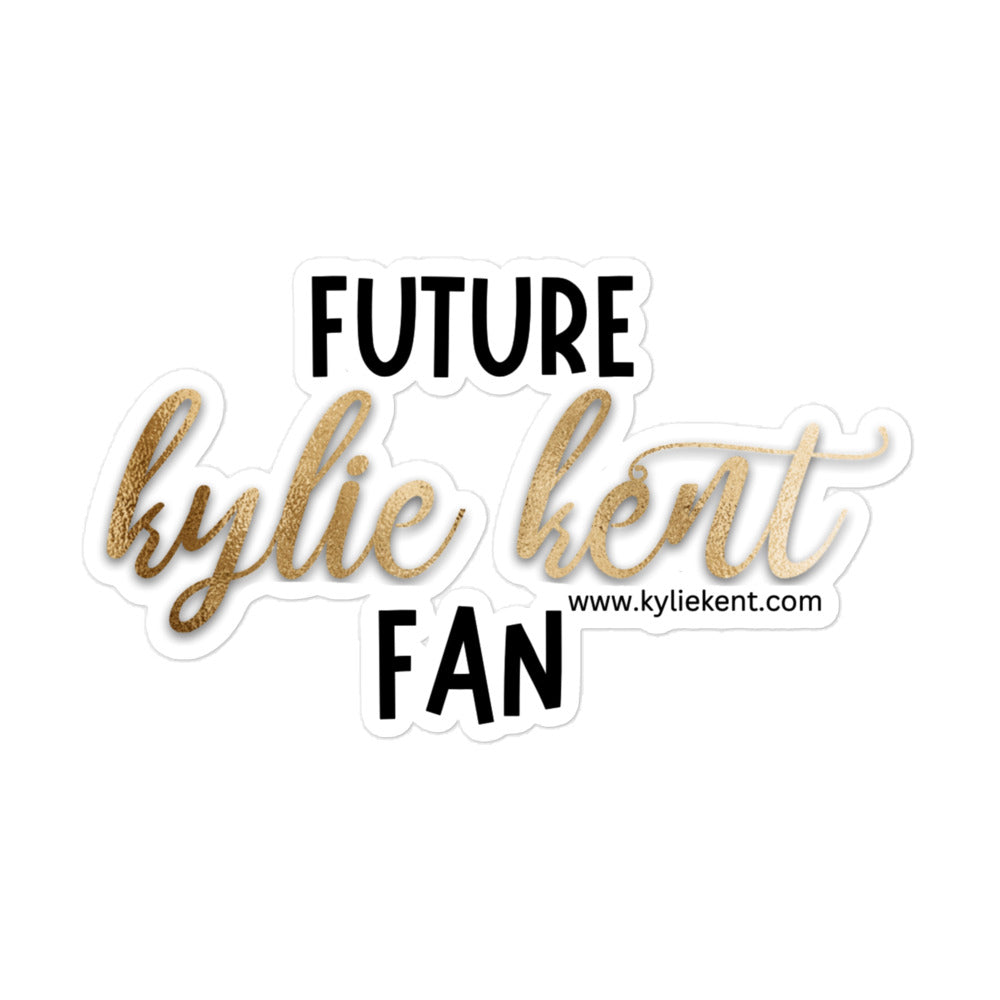 Future Fan Bubble-free stickers
