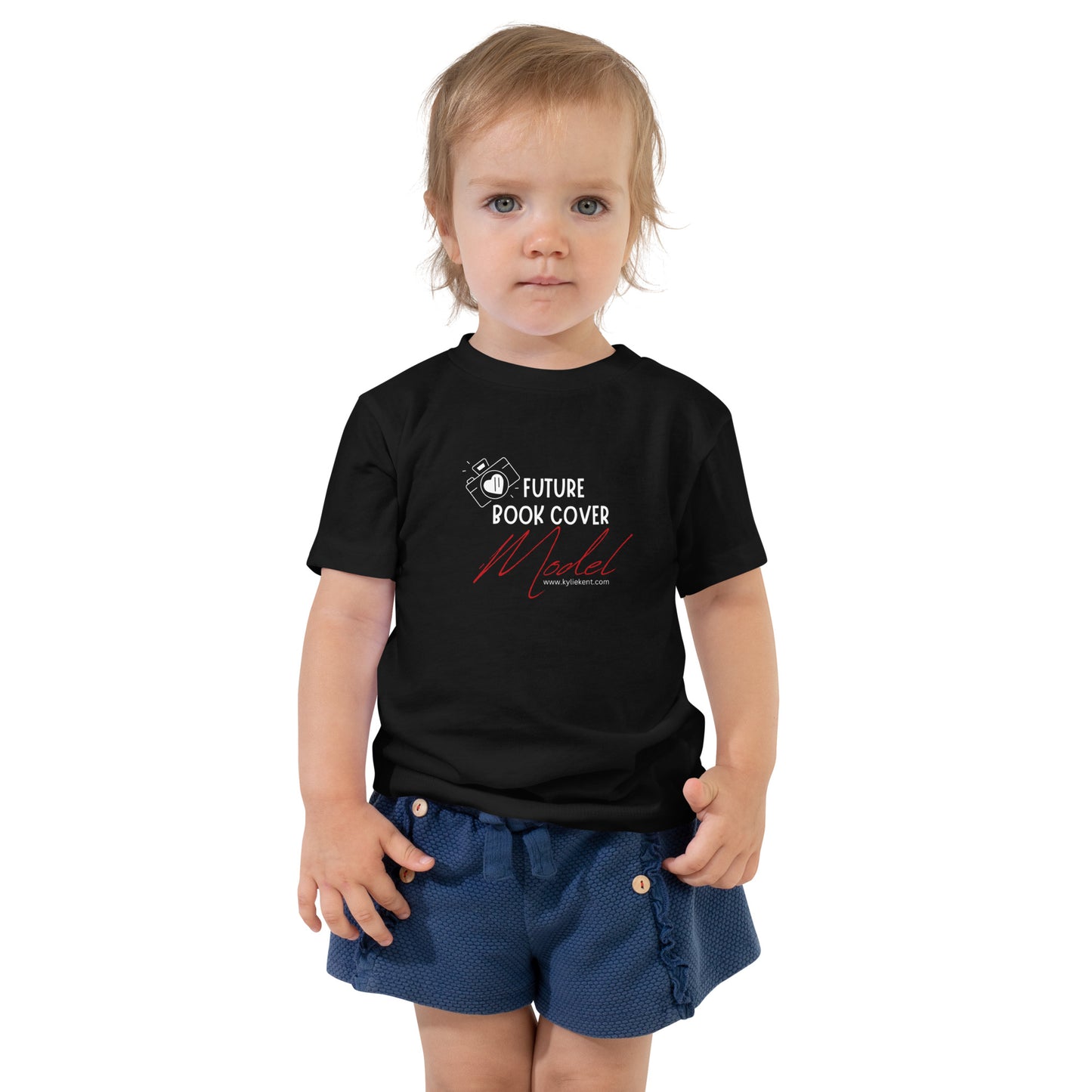 Future Book Cover Model Toddler Short Sleeve Tee
