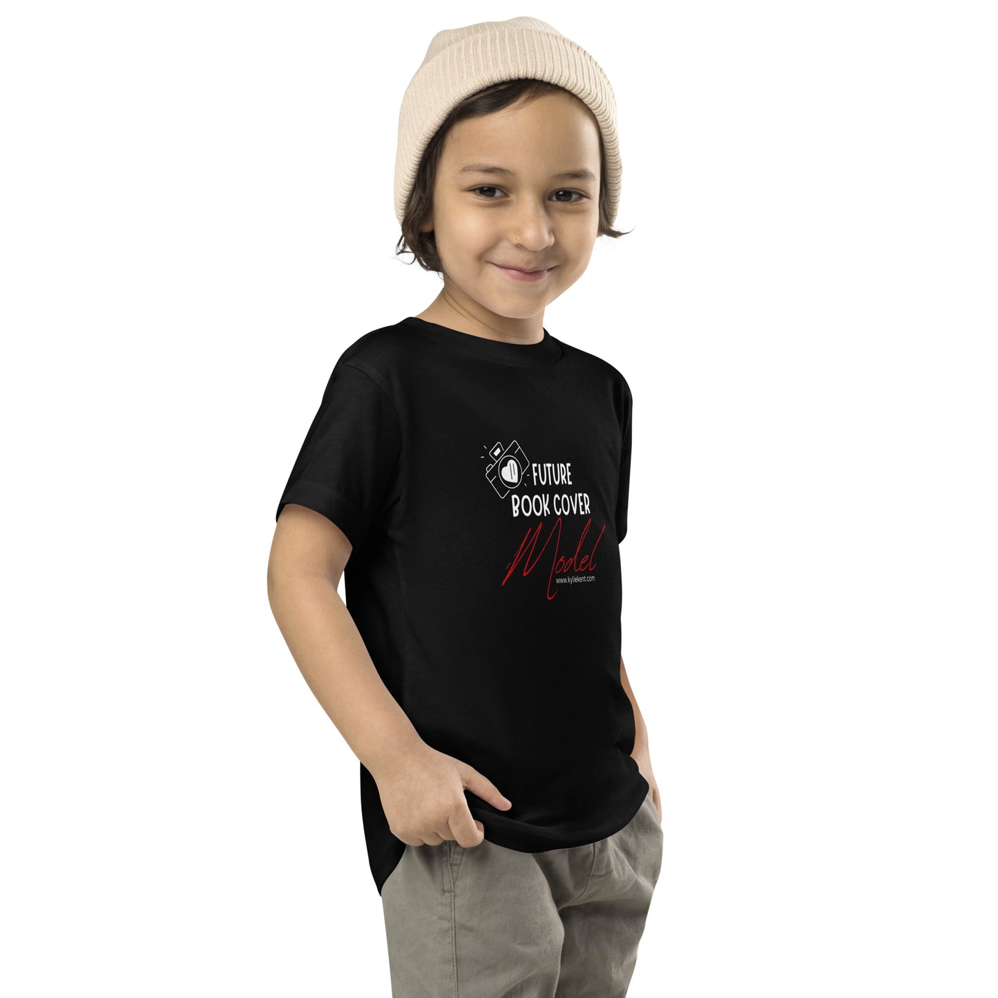 Future Book Cover Model Toddler Short Sleeve Tee