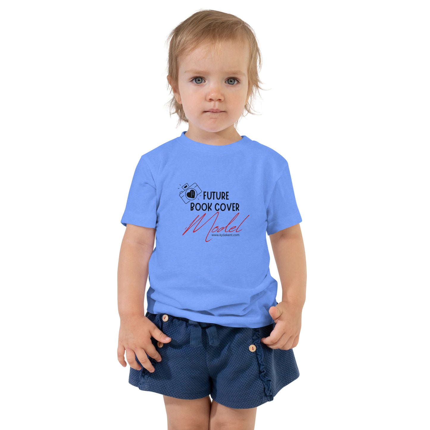 Future Book Cover Model Toddler Short Sleeve Tee