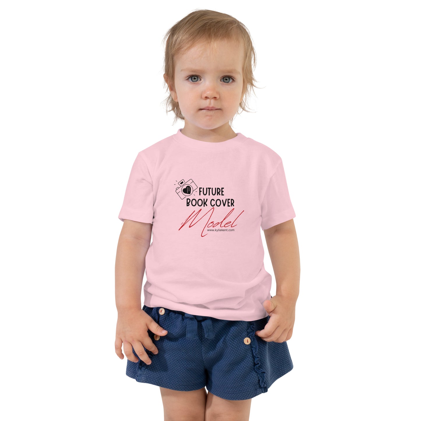 Future Book Cover Model Toddler Short Sleeve Tee
