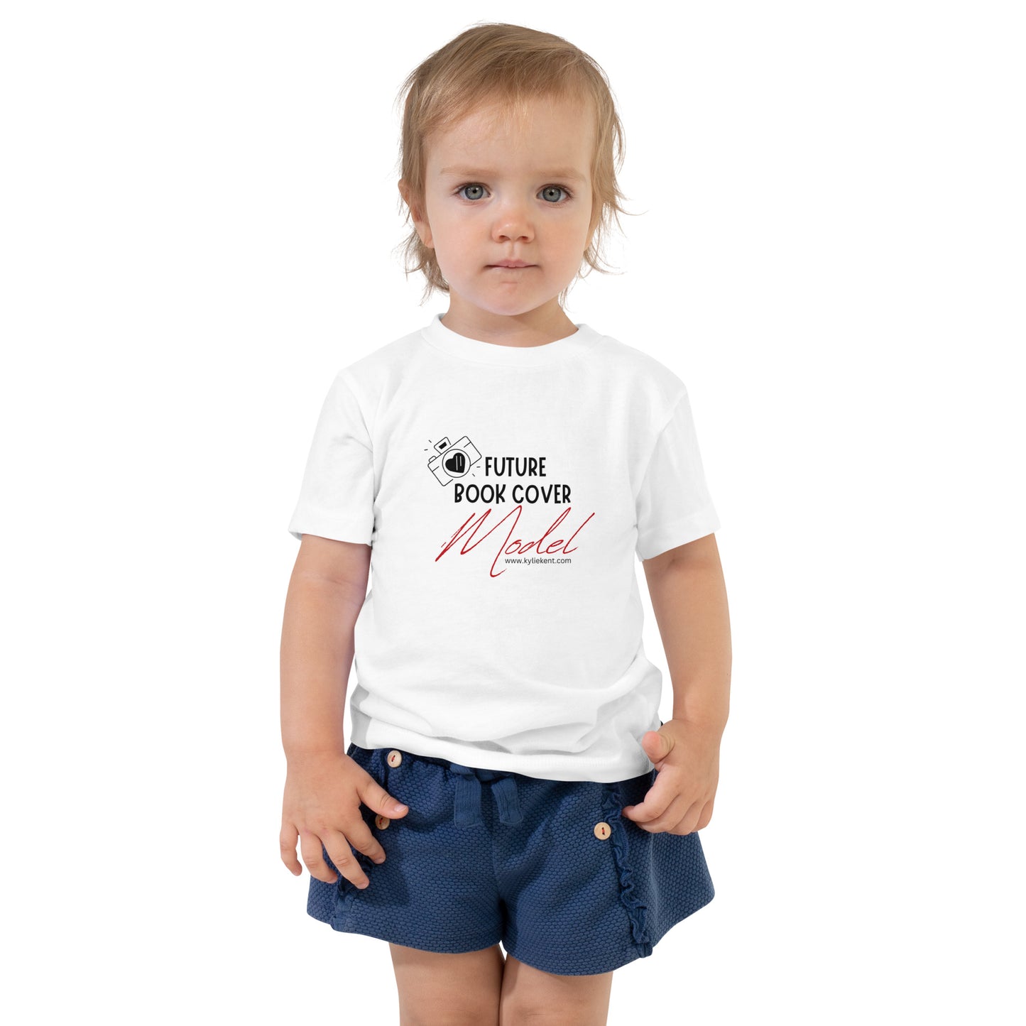 Future Book Cover Model Toddler Short Sleeve Tee