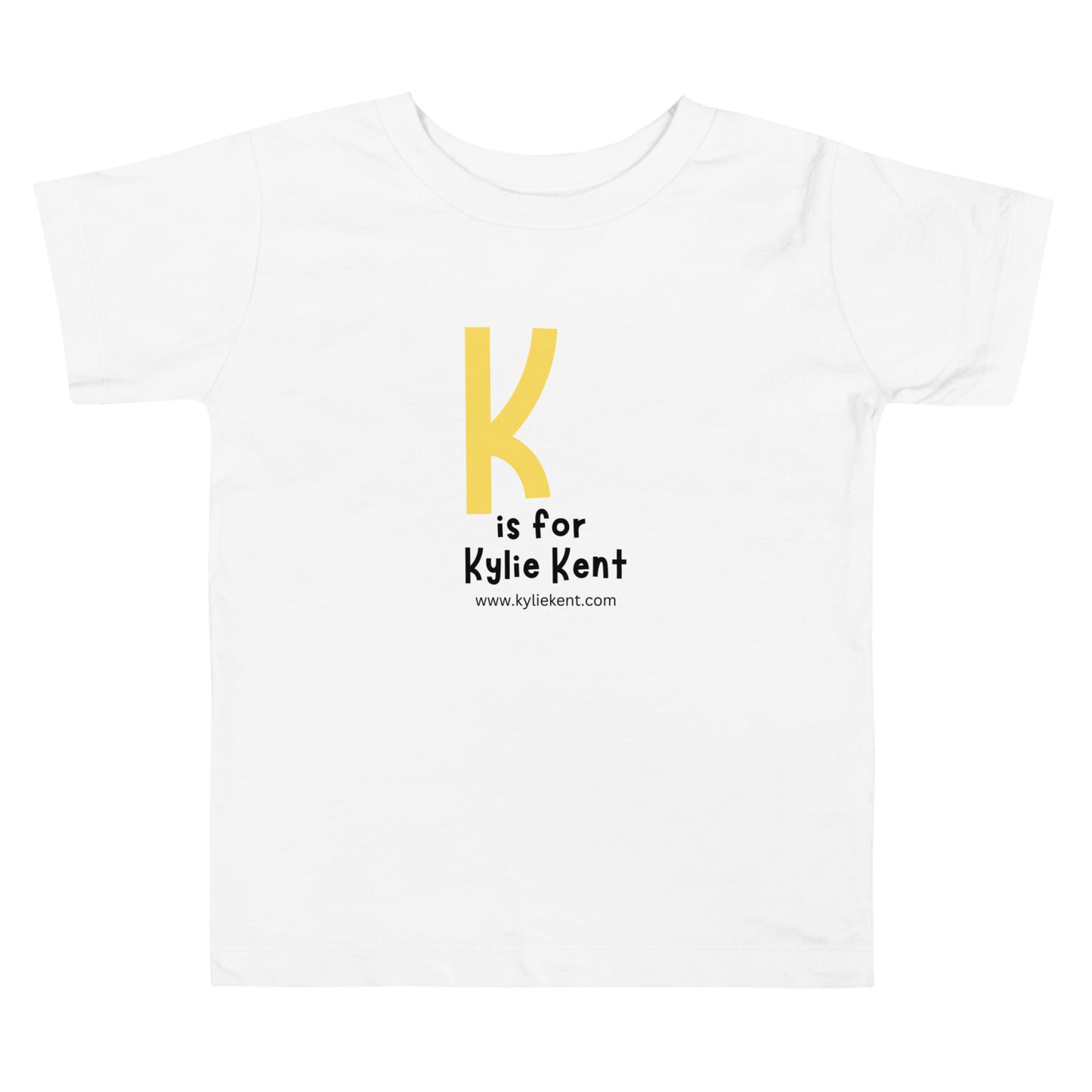 K is for Kylie Toddler Short Sleeve Tee