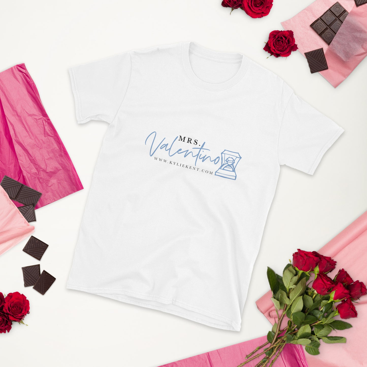 Mrs Valentino (Theo) Short-Sleeve Unisex T-Shirt