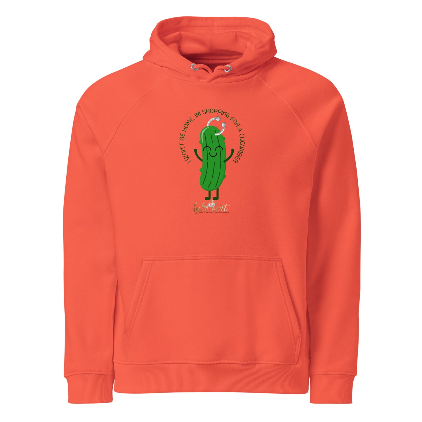Cucumber Shopping Unisex eco raglan hoodie