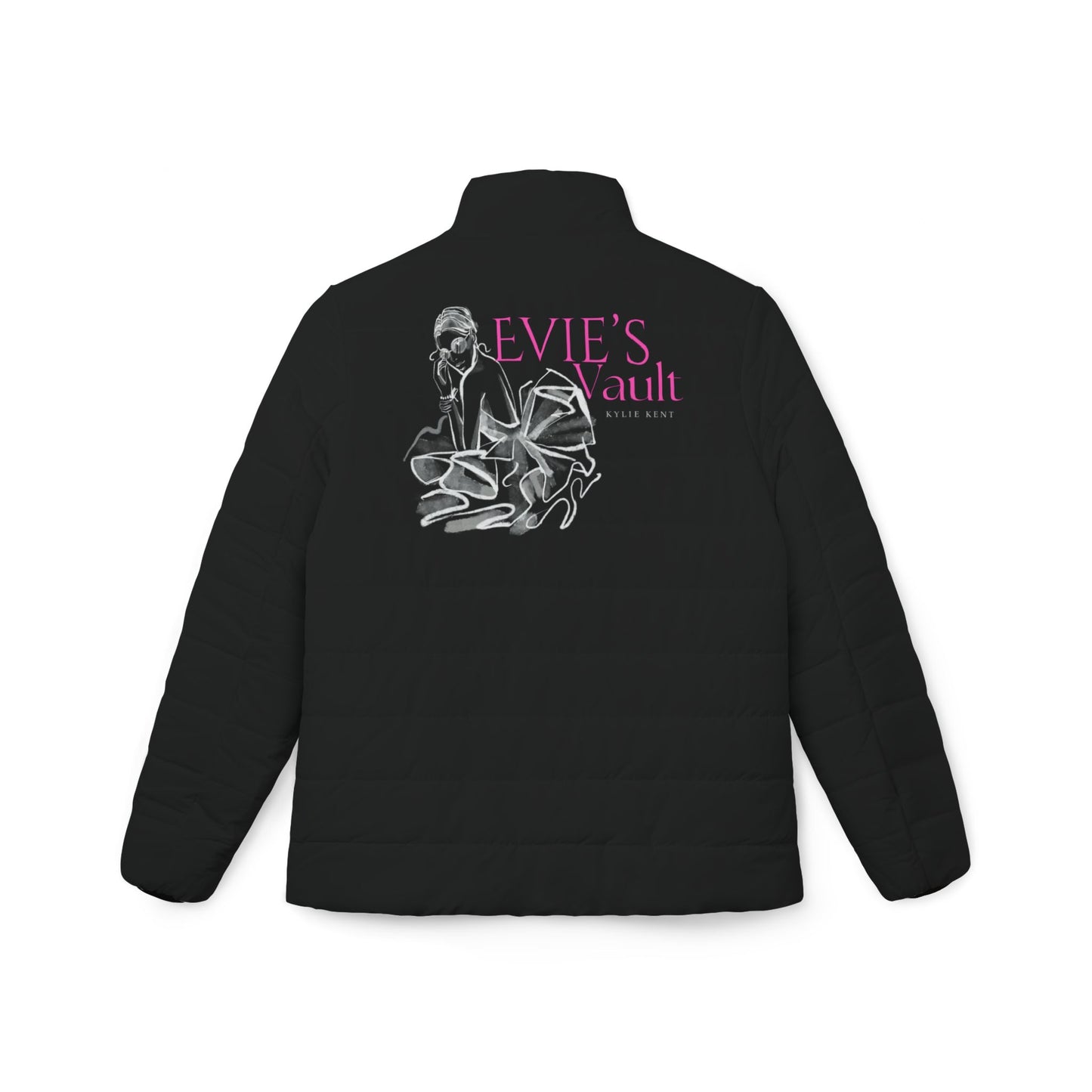 Evie's Vault Women’s Puffer Jacket (AOP)