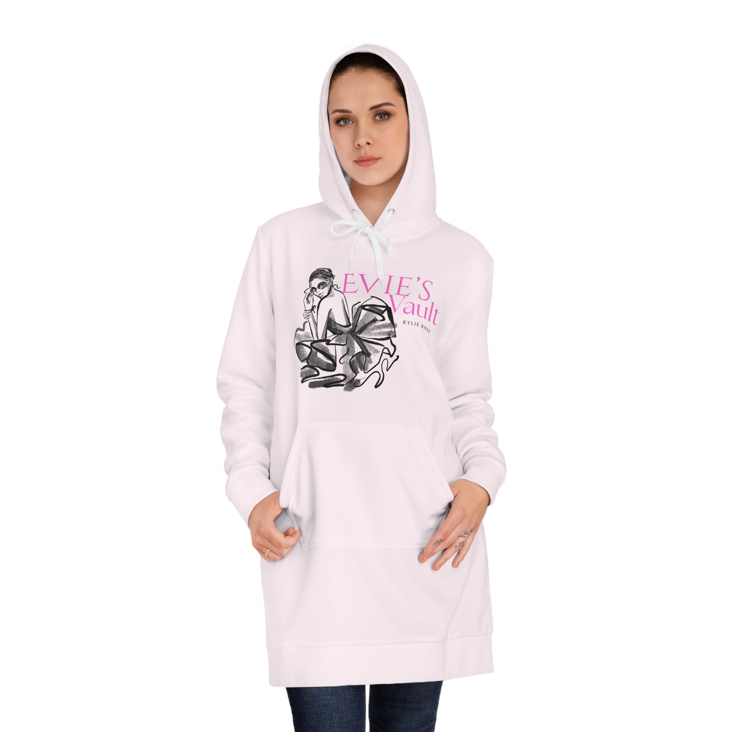 Evie's Vault Women's Hoodie Dress (AOP)