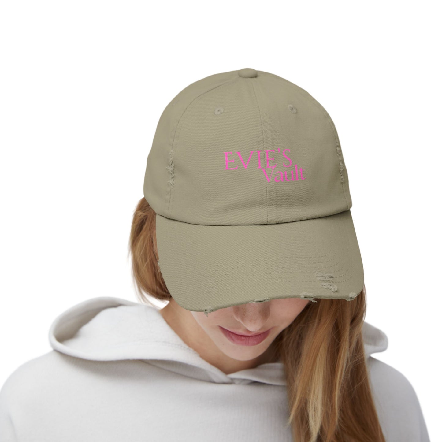 Evie's Vault Unisex Distressed Cap