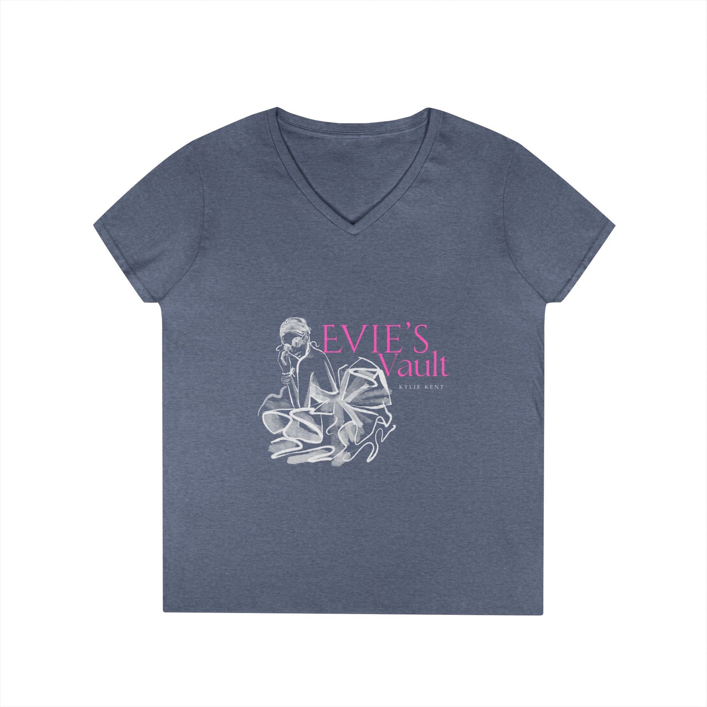 Evies Vault Ladies' V-Neck T-Shirt