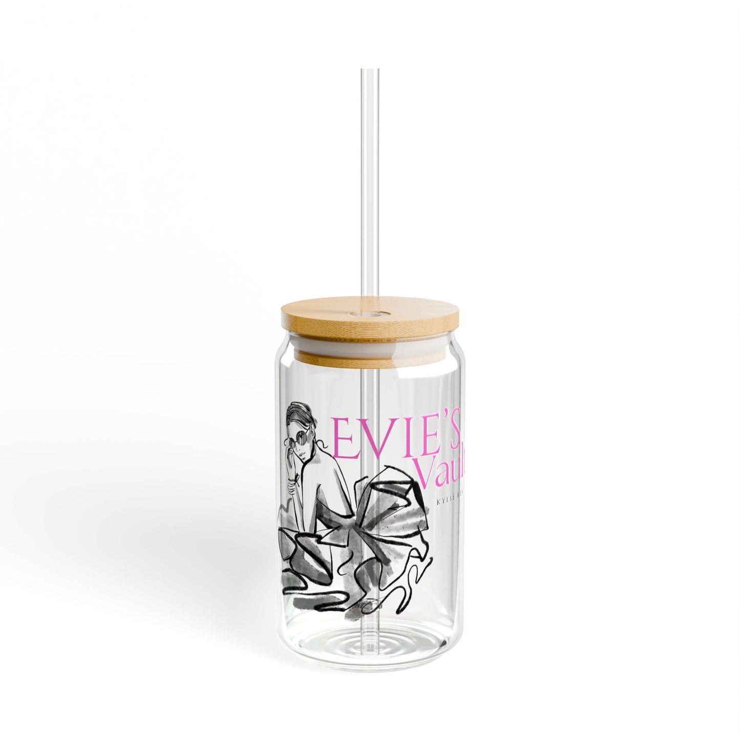 Evie's Vault Sipper Glass, 16oz