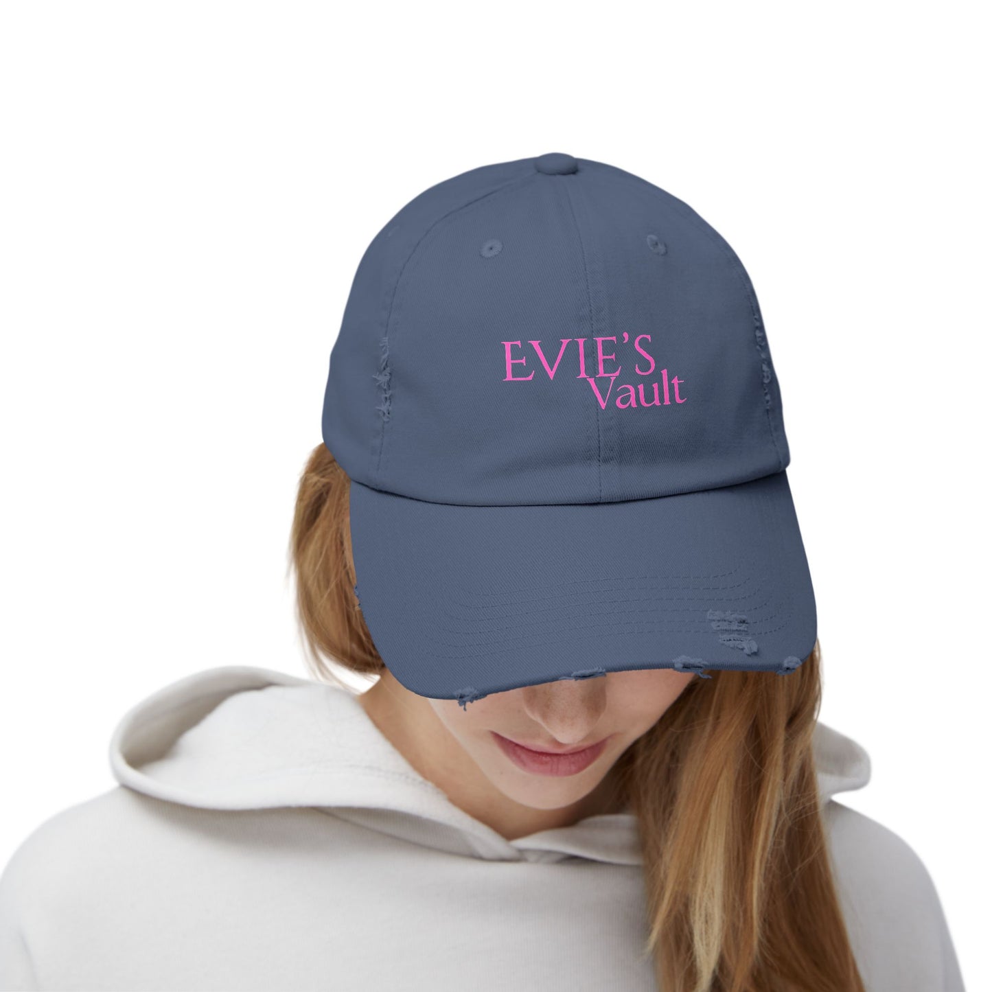 Evie's Vault Unisex Distressed Cap