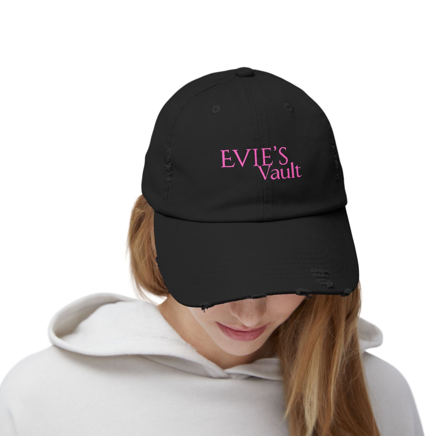 Evie's Vault Unisex Distressed Cap