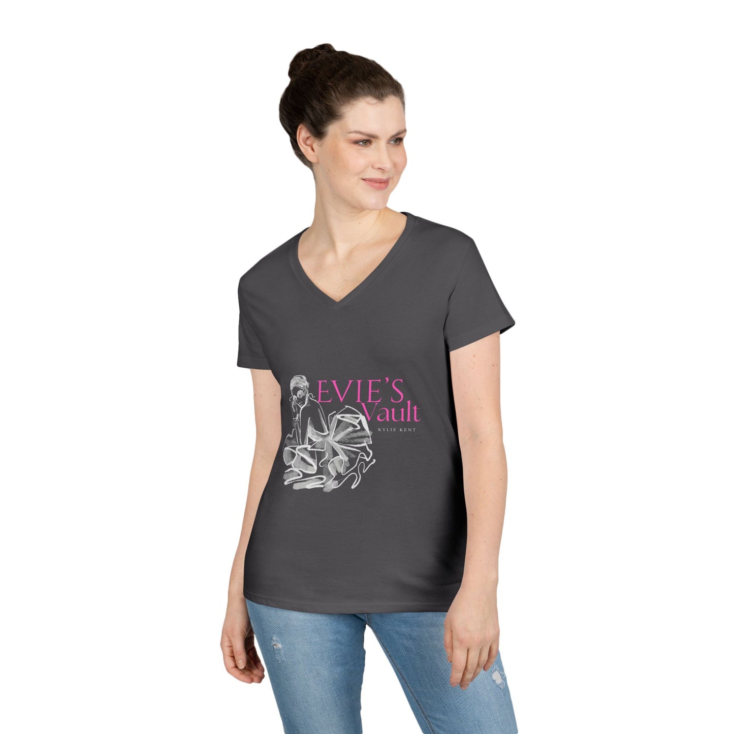 Evies Vault Ladies' V-Neck T-Shirt