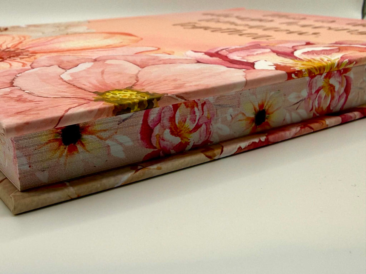 Foil-Stamped Hardcover Notebook | Soft-Touch Cover with Printed Edges - Merged With Him