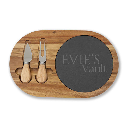 Evie's Vault  Charcuterie Board (Engraving)