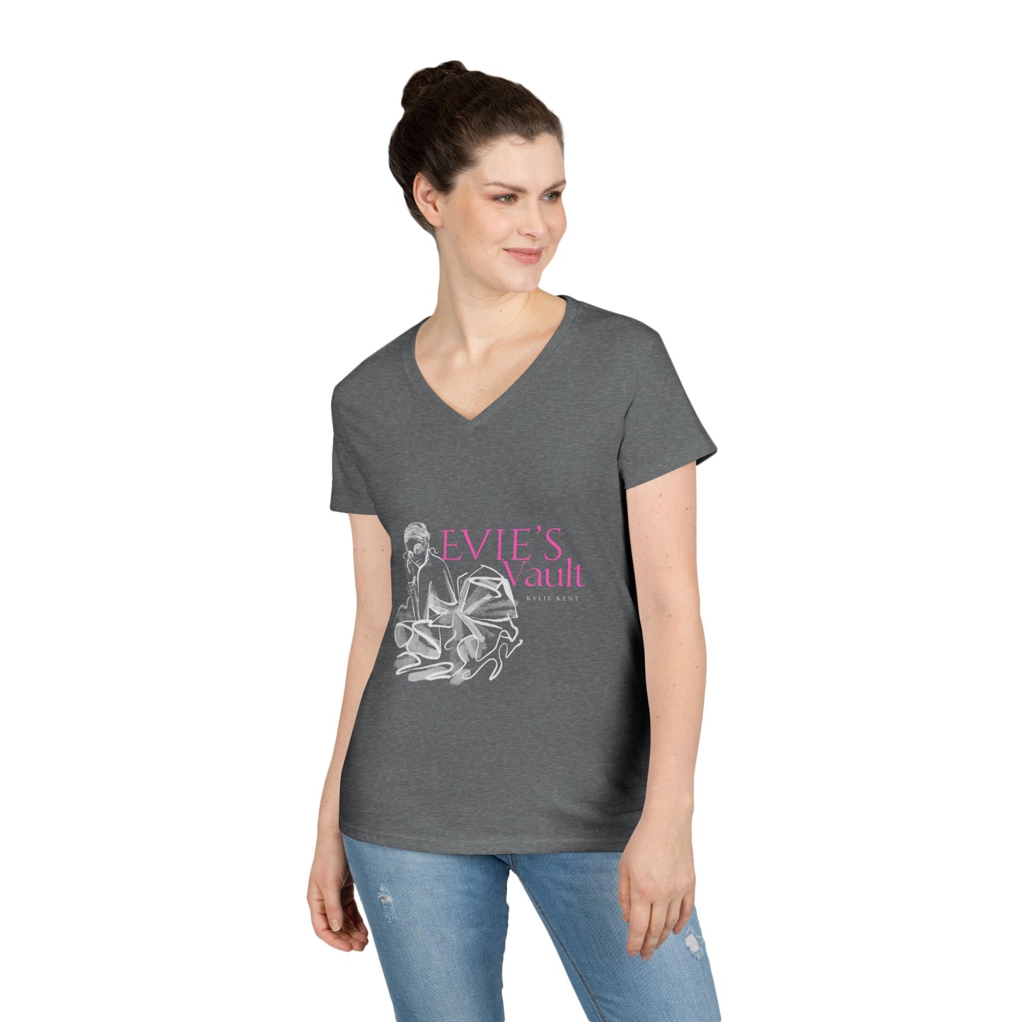 Evies Vault Ladies' V-Neck T-Shirt