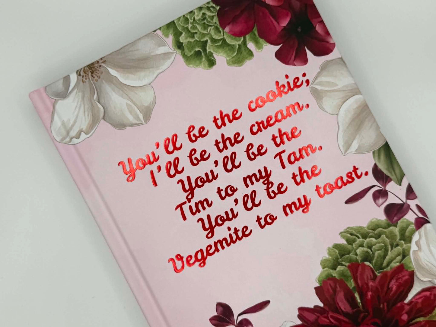 Foil-Stamped Hardcover Notebook | Soft-Touch Cover with Printed Edges -  Ruining Her