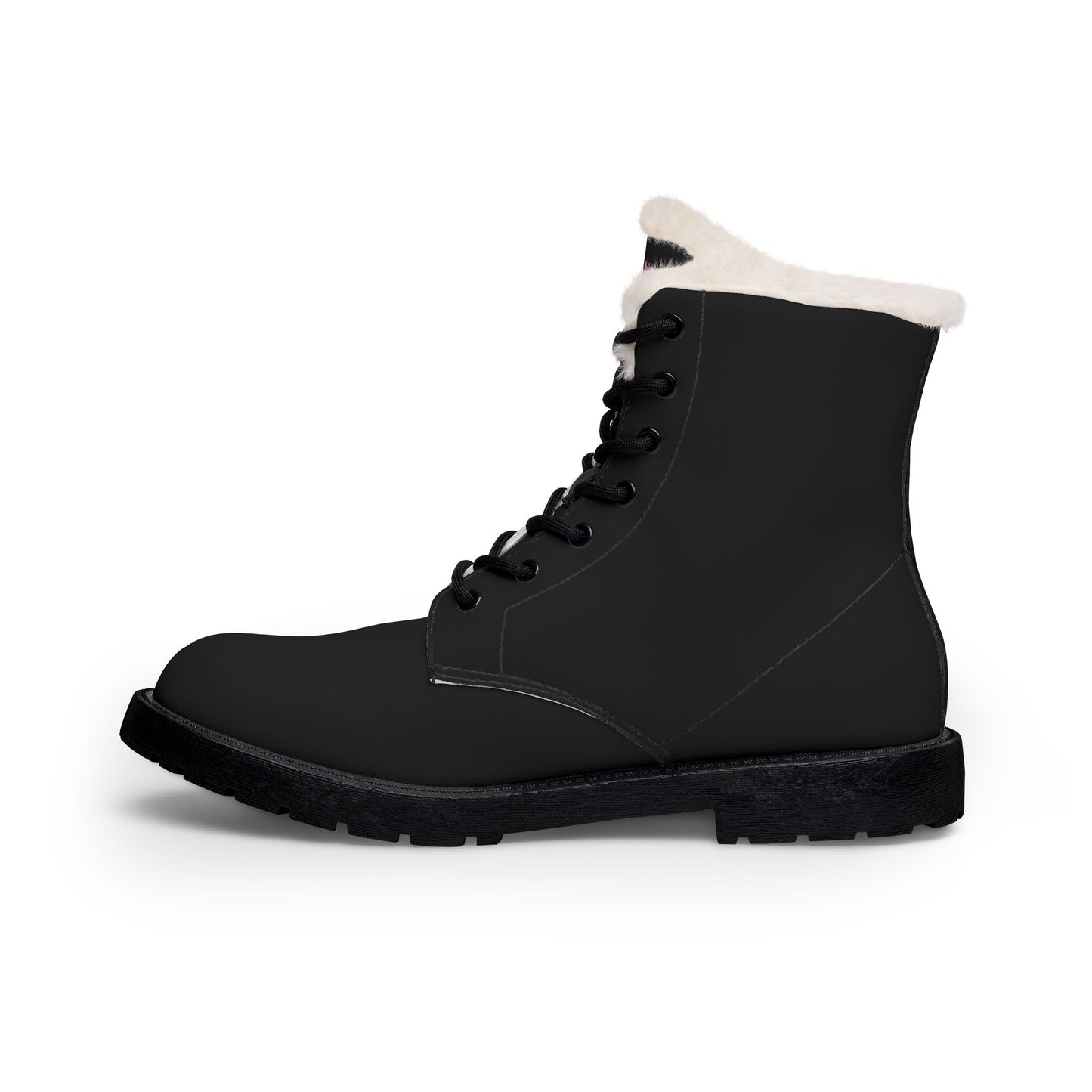 Evie's Vault Women's Fur and Leather Boots