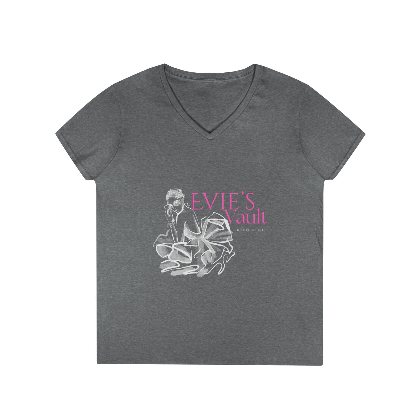 Evies Vault Ladies' V-Neck T-Shirt