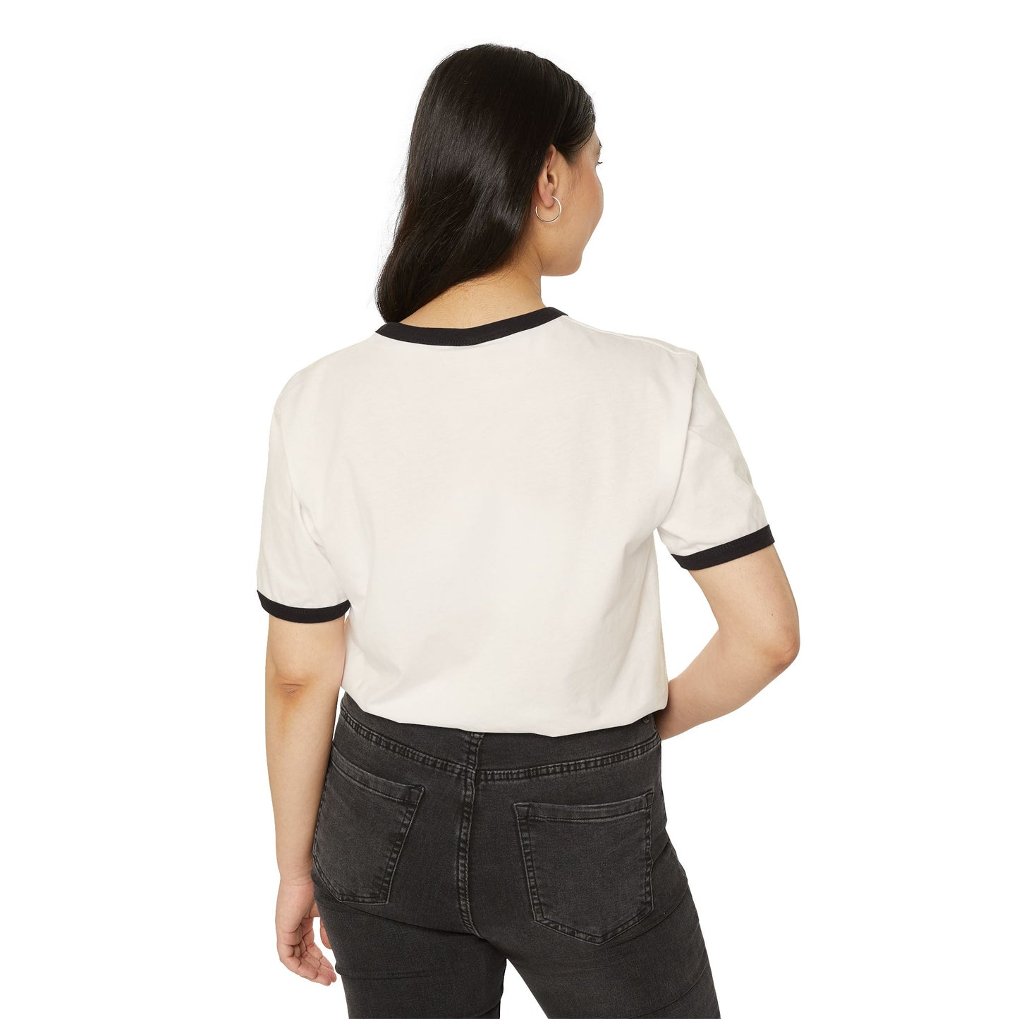 Evie's Vault Unisex Cotton Ringer T-Shirt