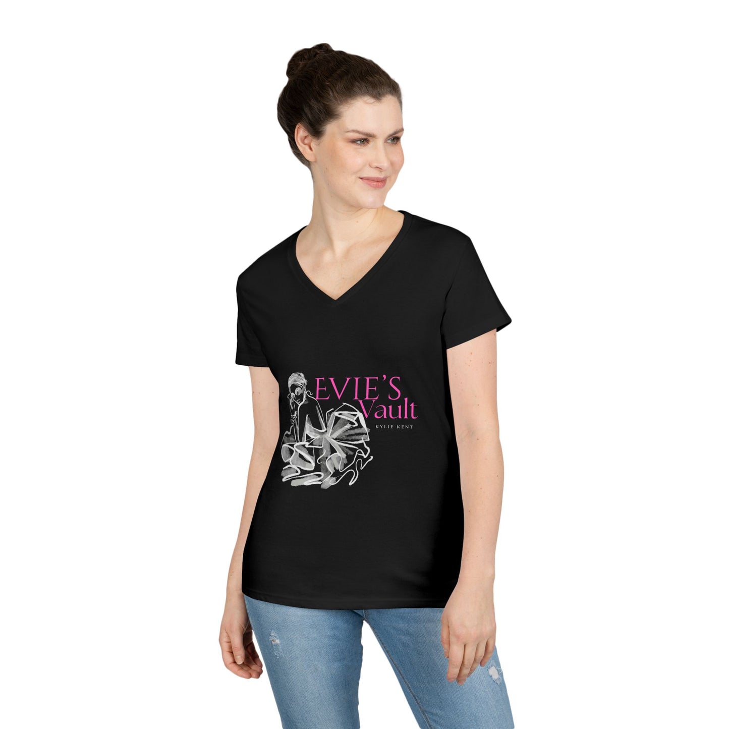 Evies Vault Ladies' V-Neck T-Shirt
