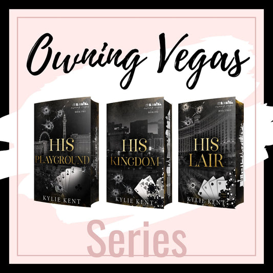 Owning Vegas Complete Series - set of 3 Special edition paperbacks