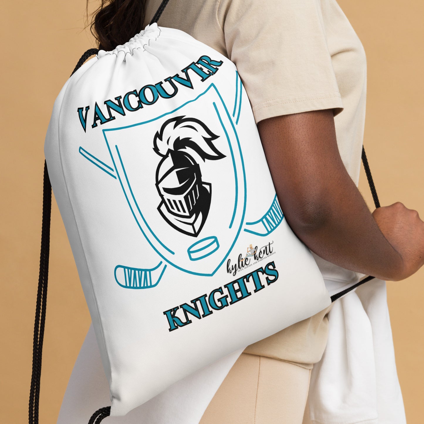 Vancouver Knights Home Drawstring bag