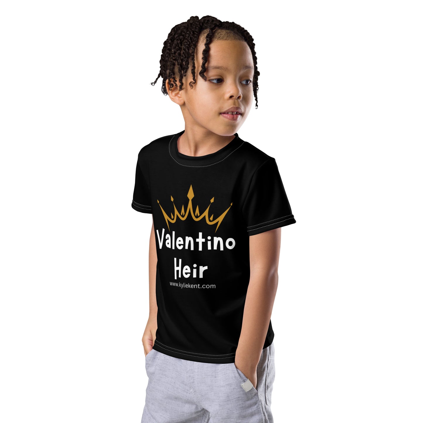 Valentino Heir Kids crew neck t-shirt