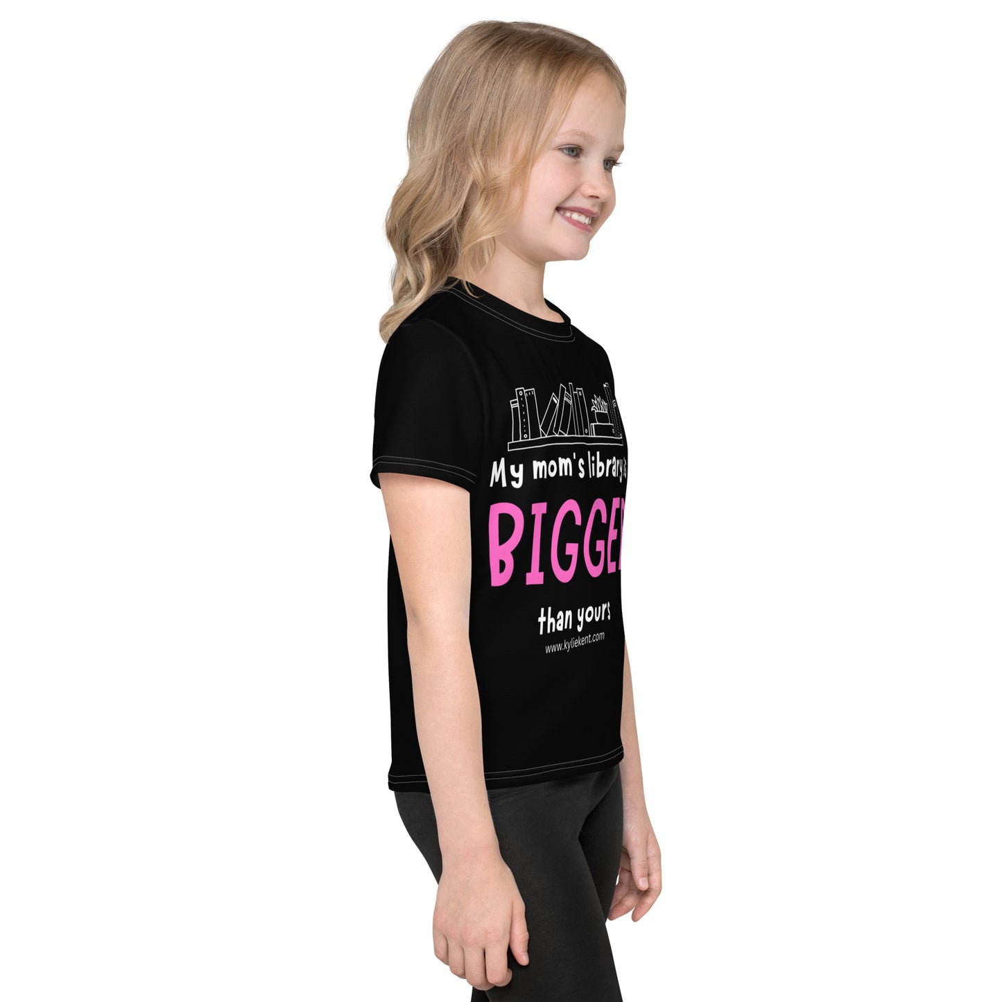 Mom's Library Kids crew neck t-shirt