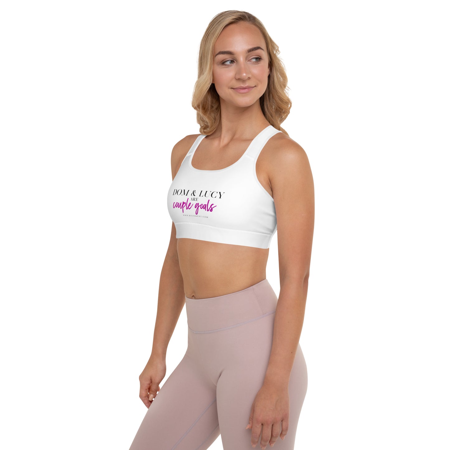 Couple Goals Padded Sports Bra