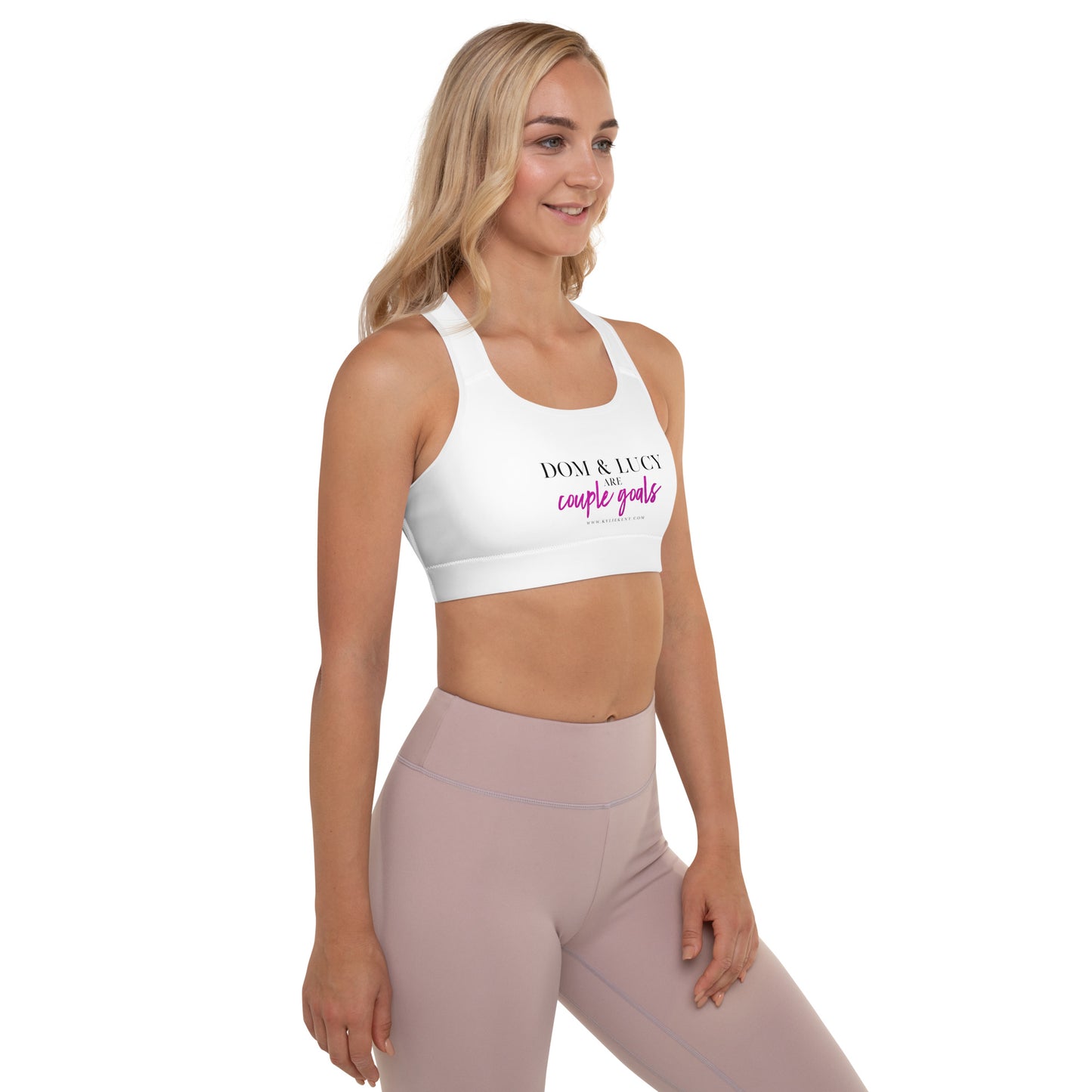 Couple Goals Padded Sports Bra