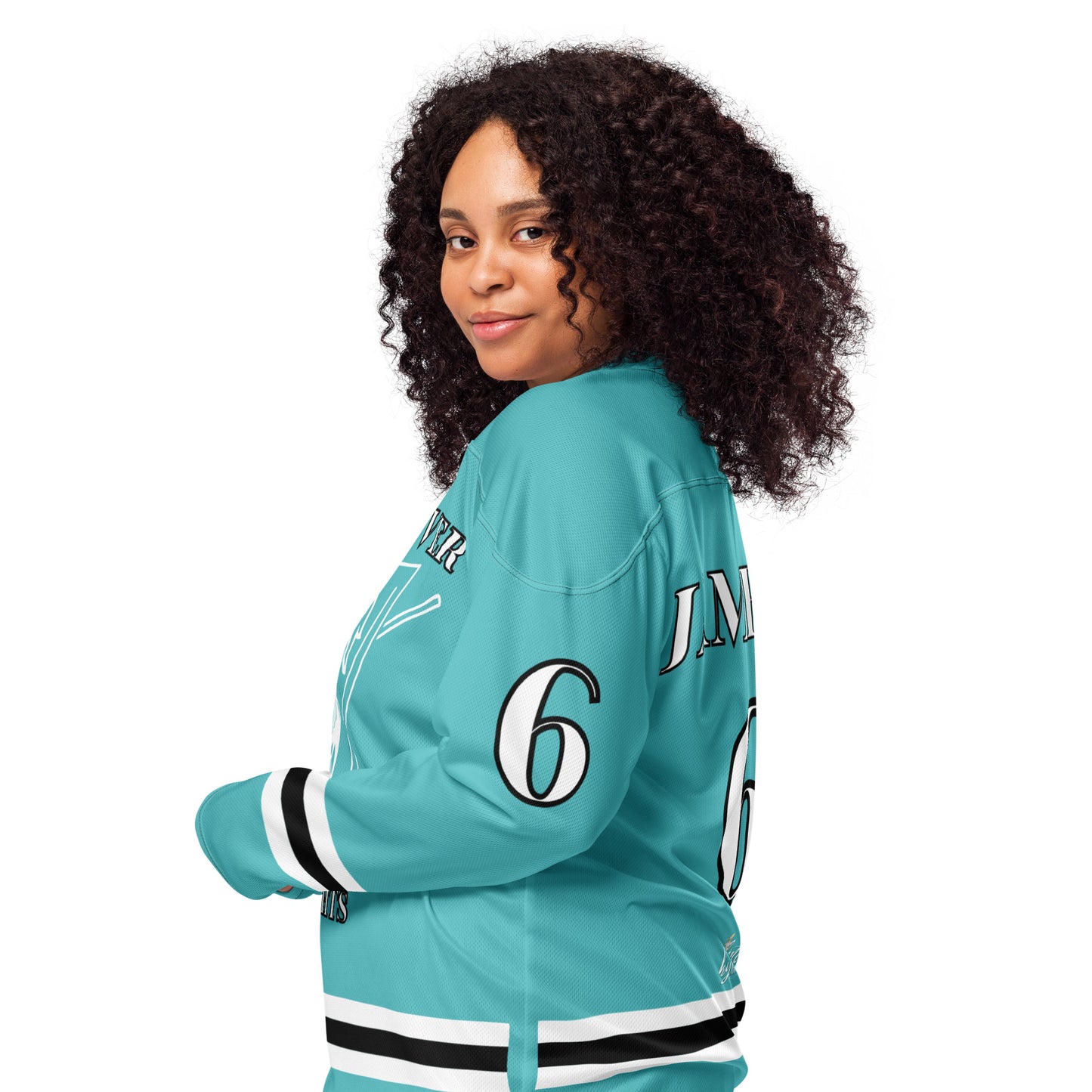 Jameson Away Recycled hockey fan jersey