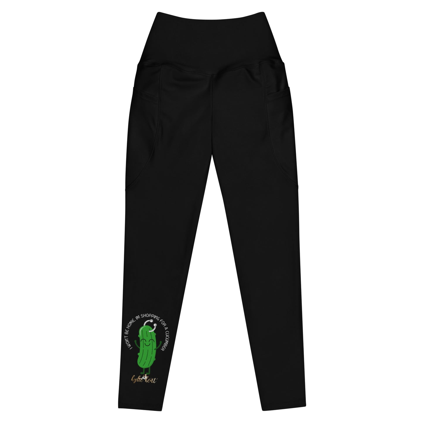 Cucumber Shopping Leggings with pockets