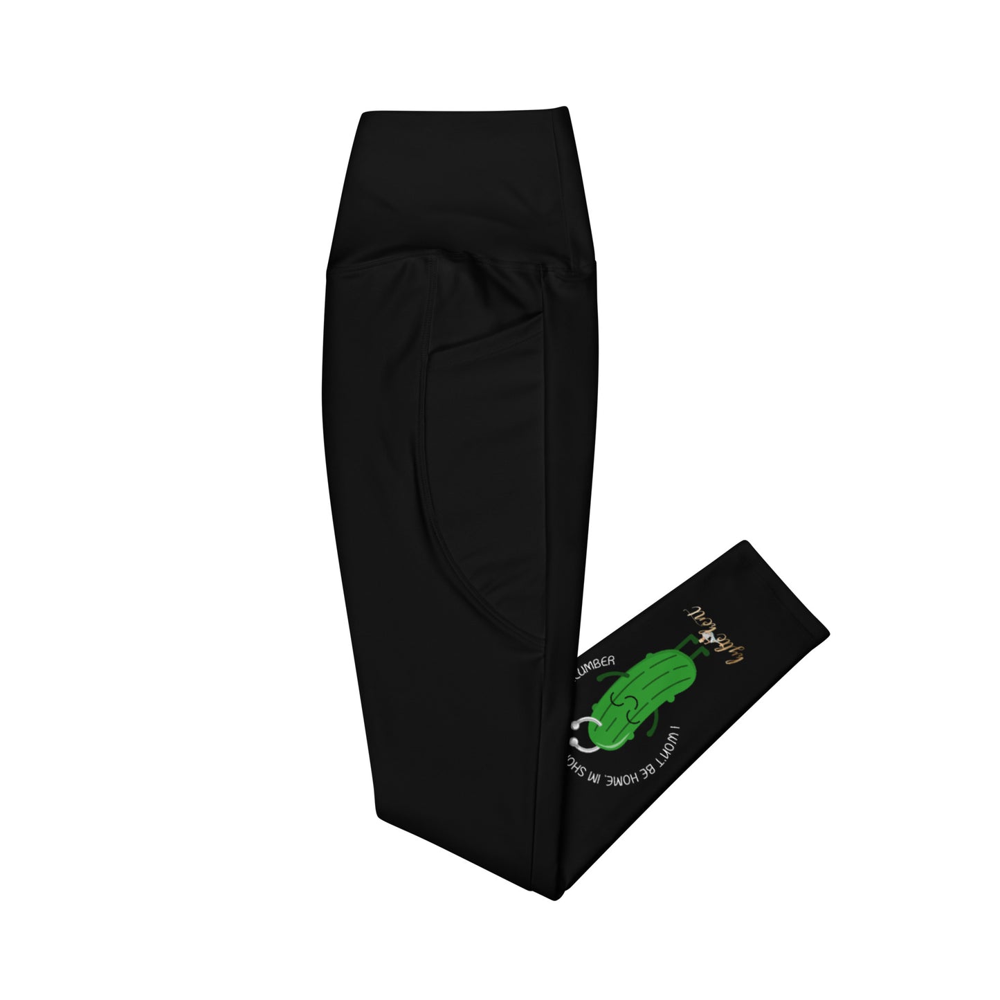 Cucumber Shopping Leggings with pockets