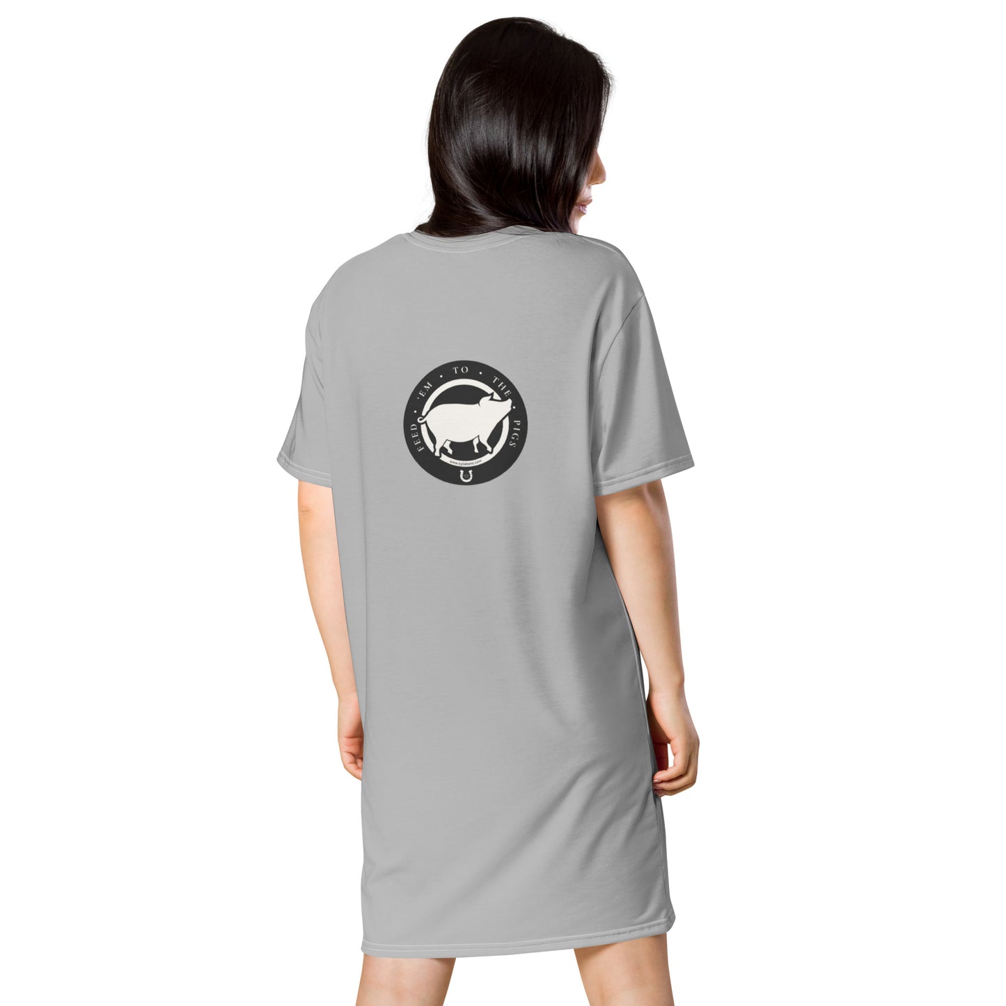 Feed 'em to the PigsT-shirt dress