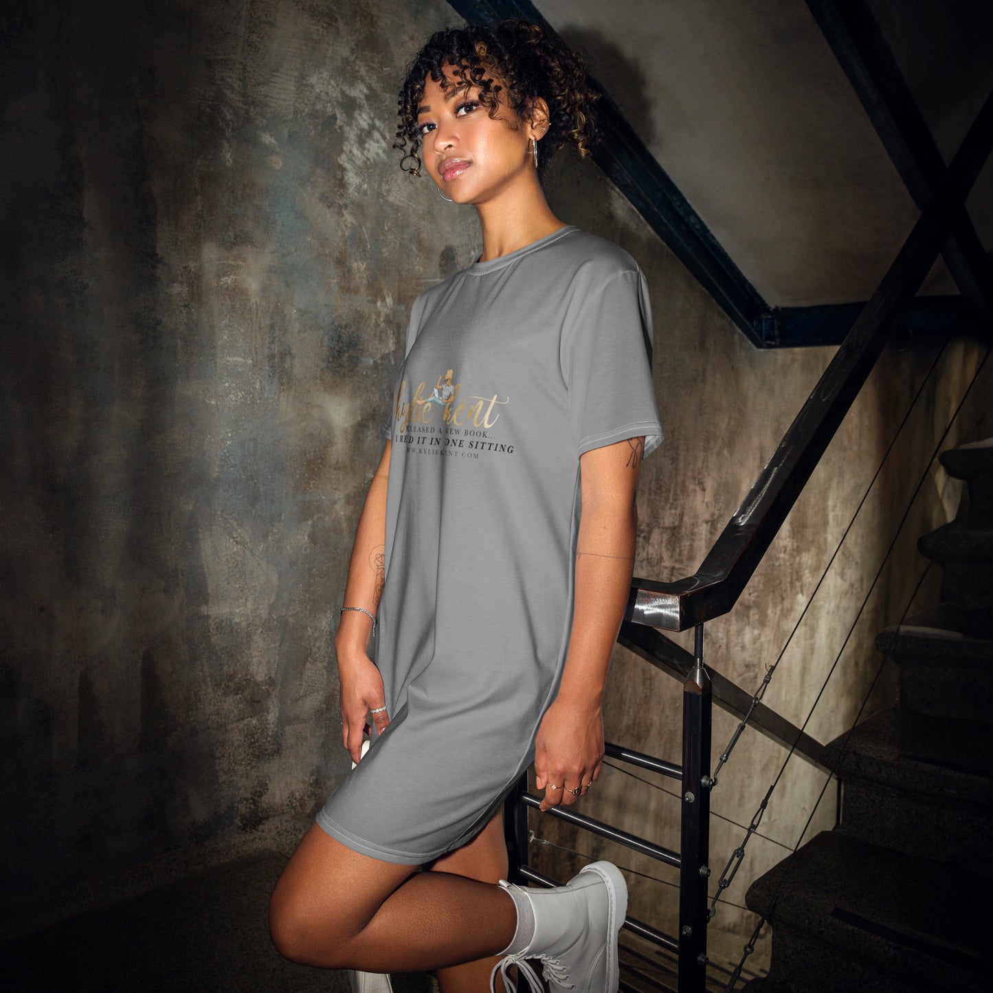 New Book T-shirt dress