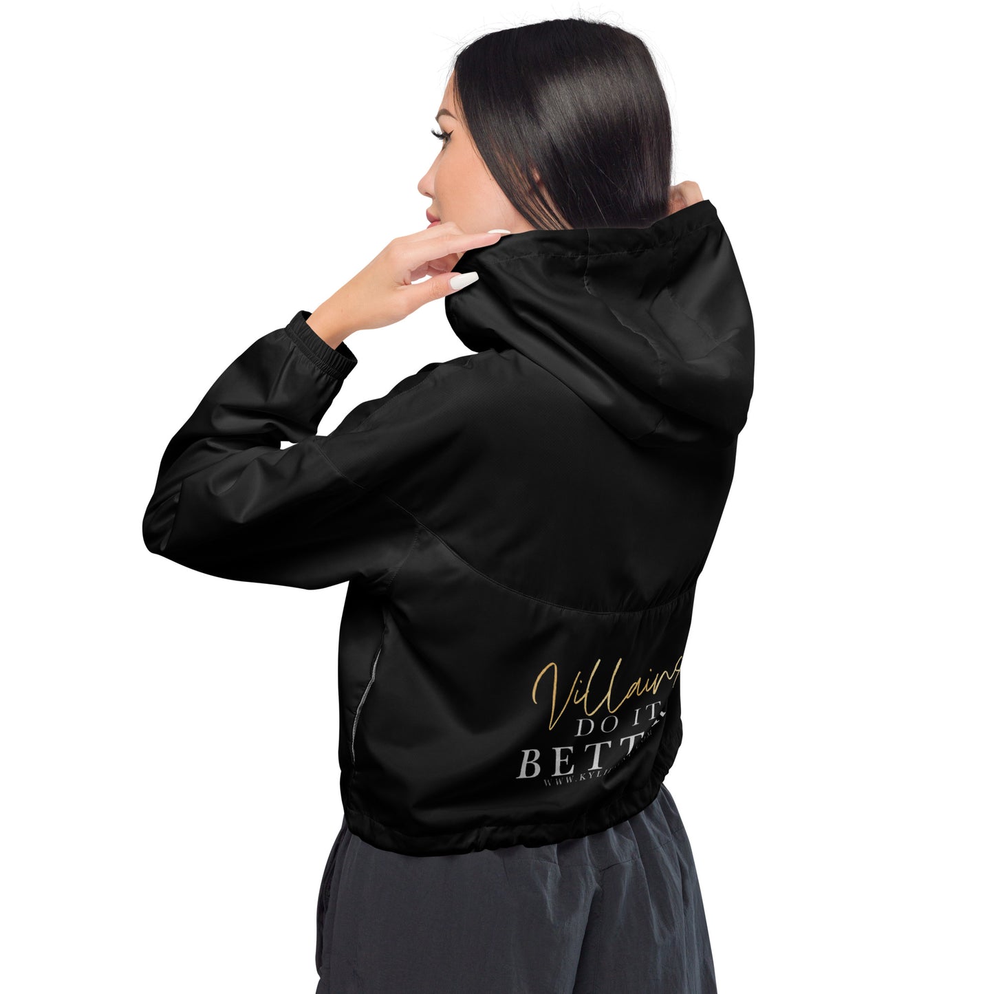 Villains Women’s cropped windbreaker