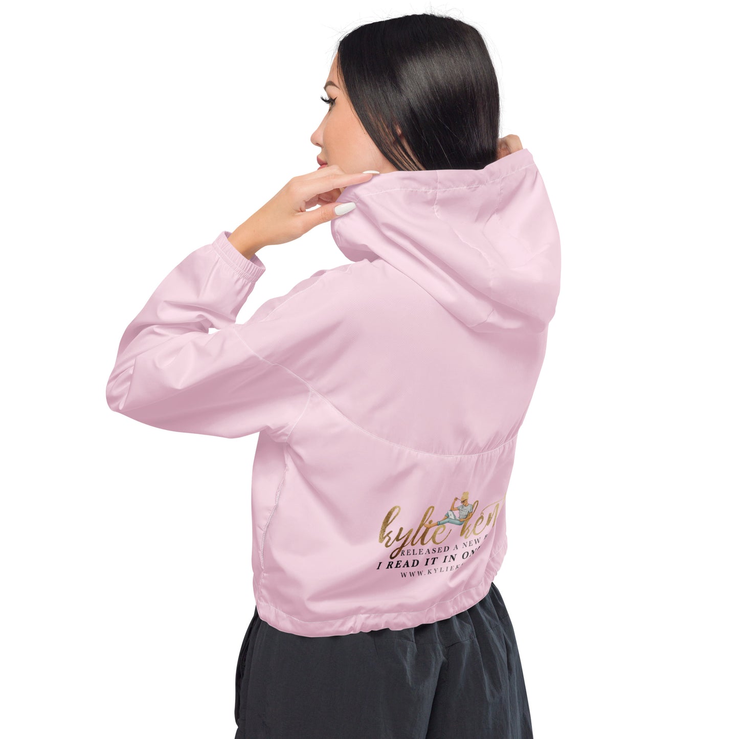 New Book Women’s cropped windbreaker