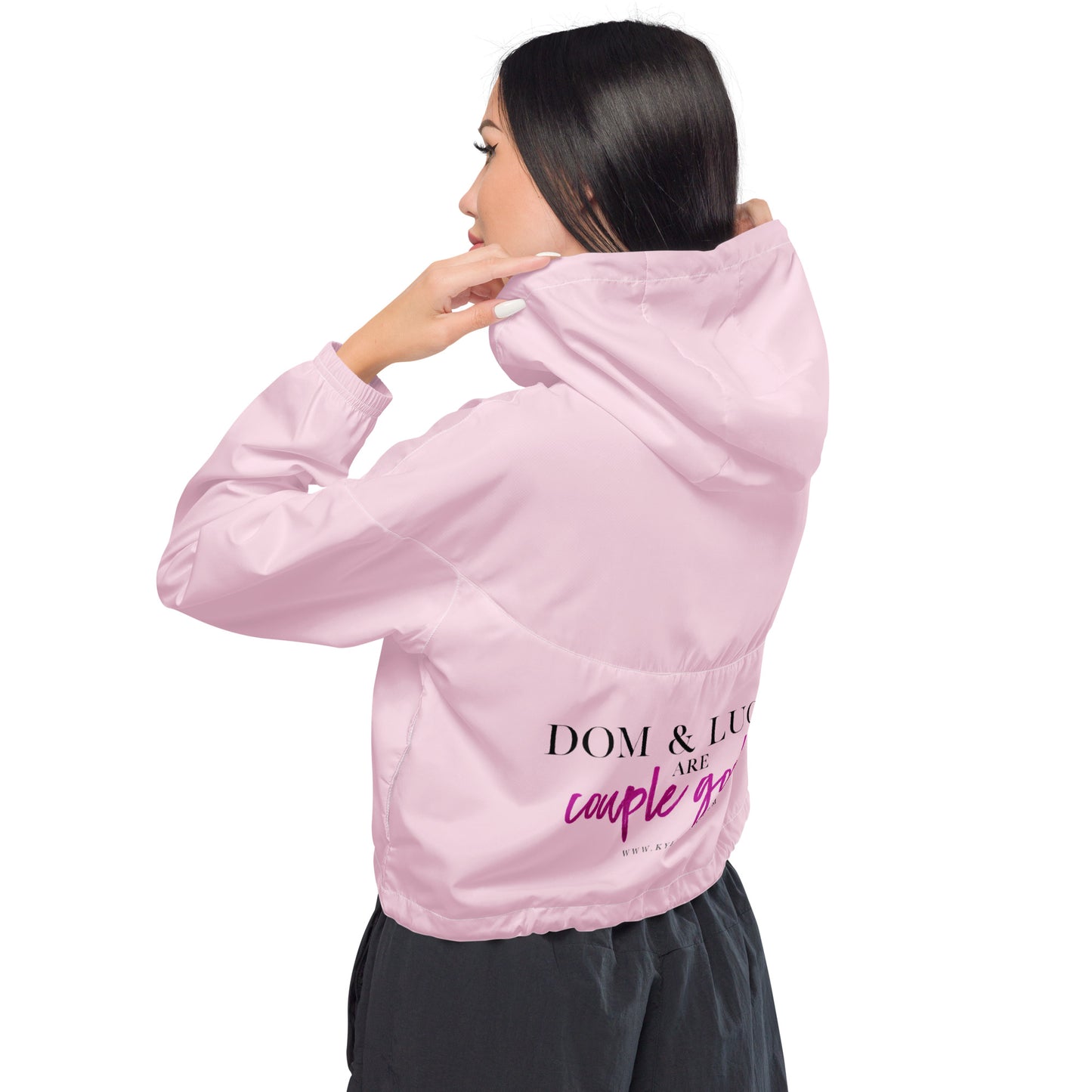 Couple Goals Women’s cropped windbreaker