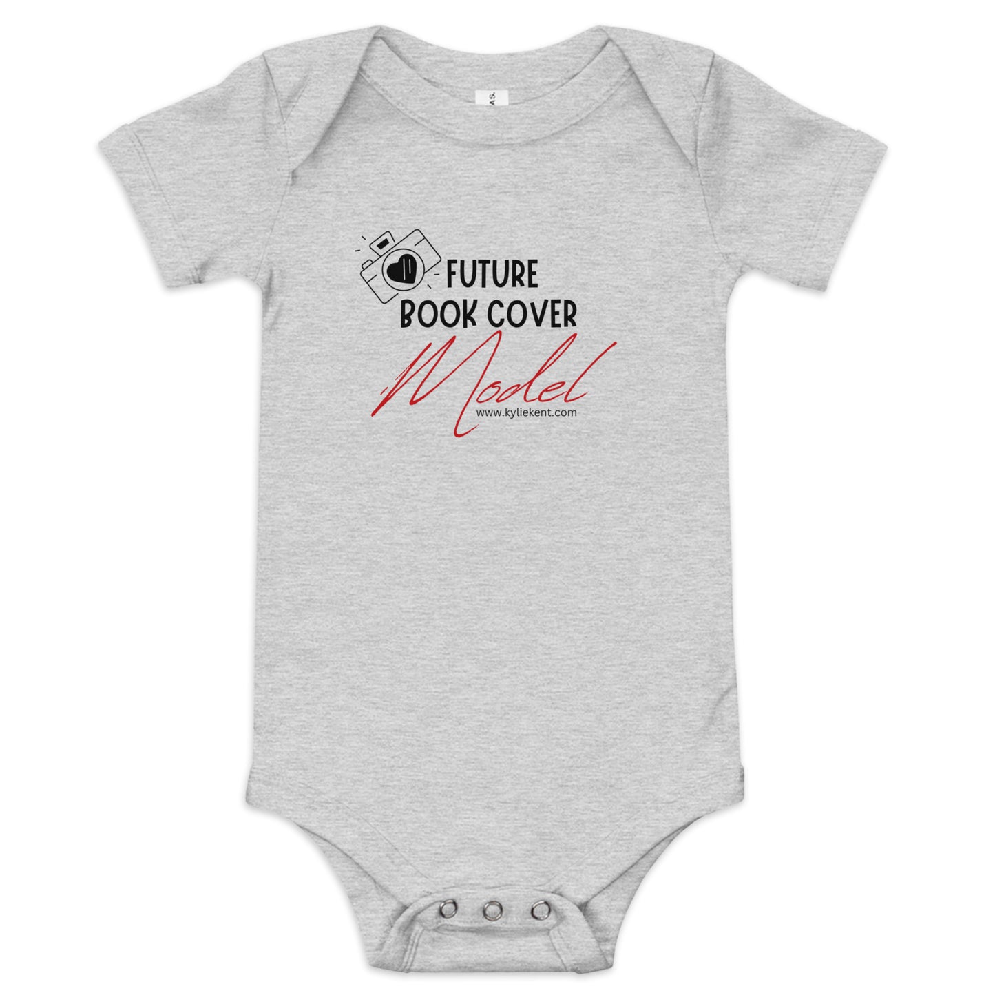 Future Book Cover Model Baby short sleeve one piece